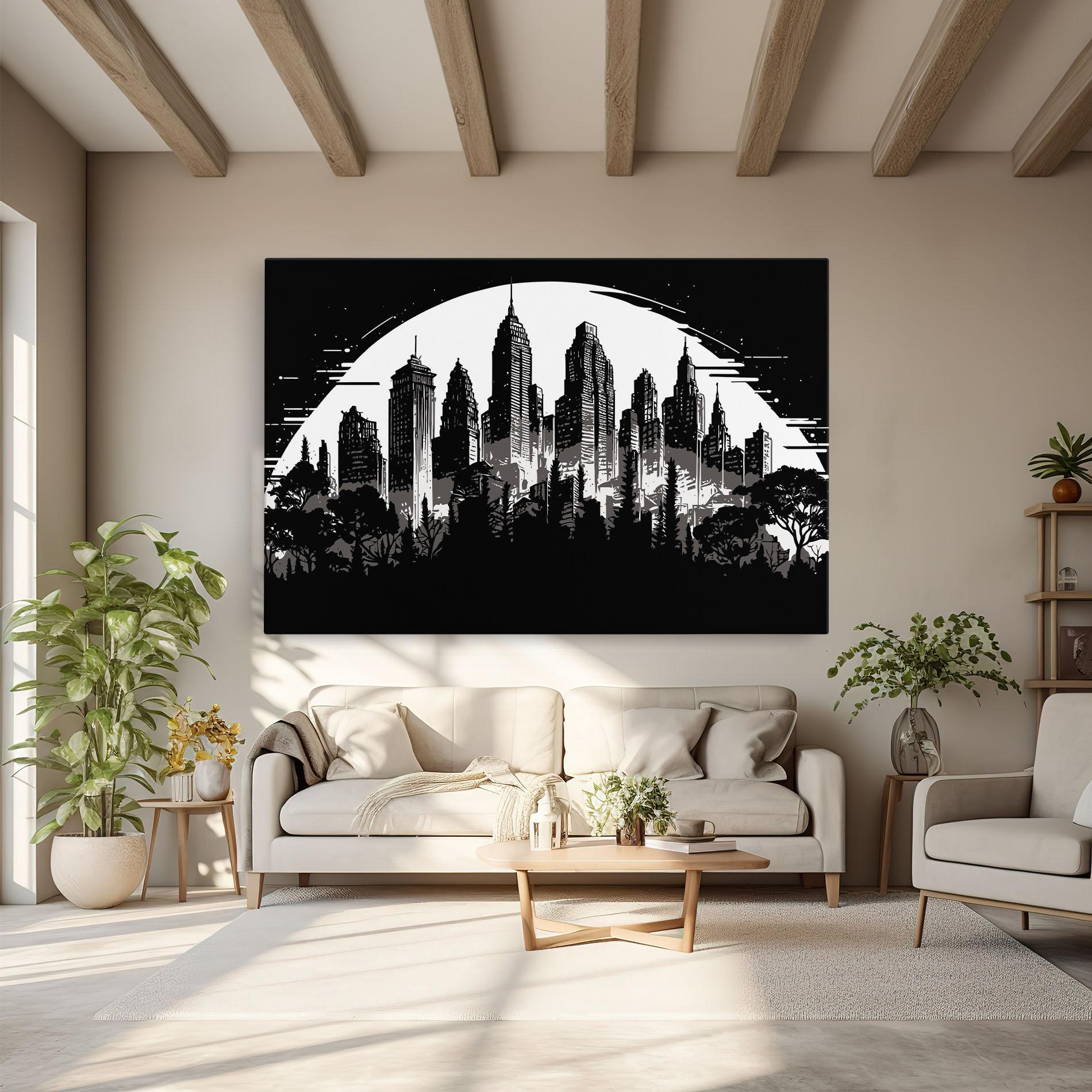 Vászonkép Australia Moon mockup 6