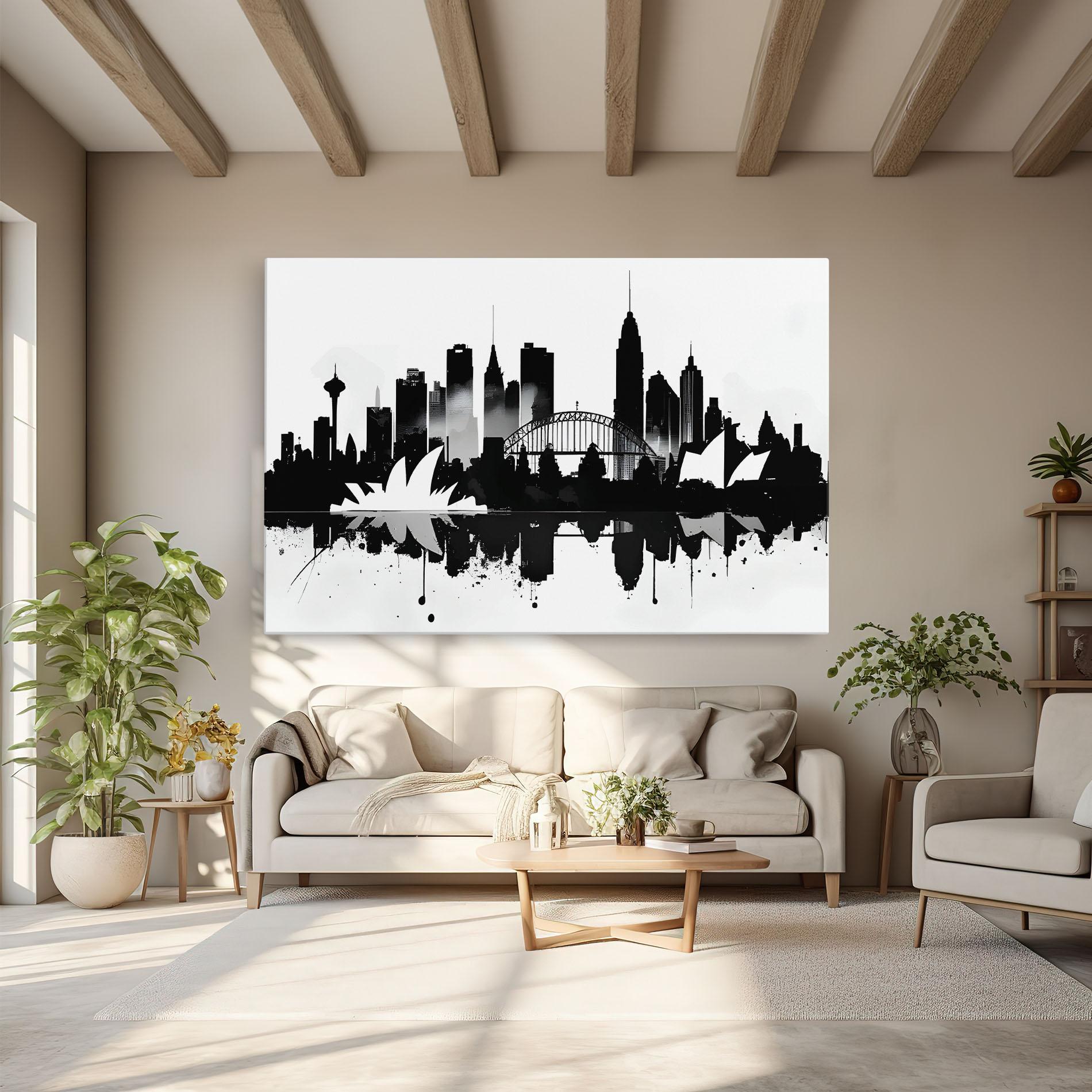 Vászonkép Opera House Art mockup 6