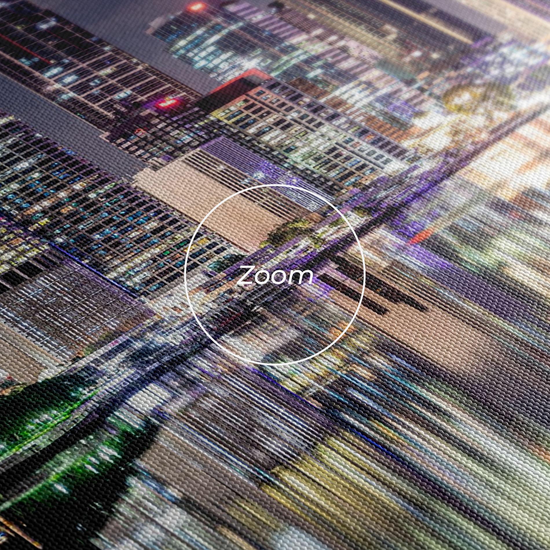 Vászonkép Brisbane Night mockup 3