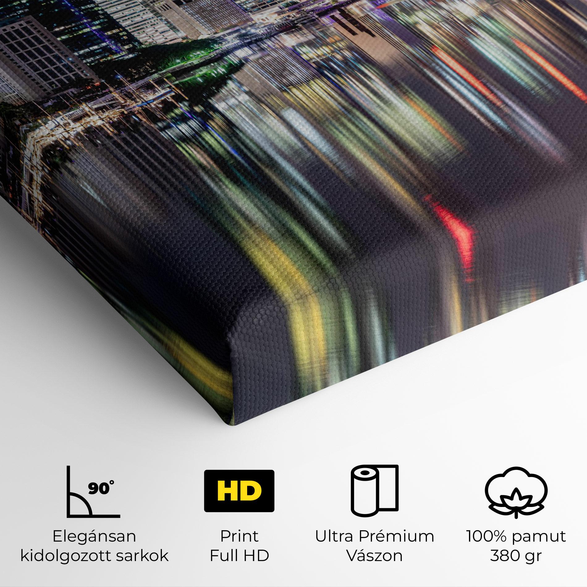 Vászonkép Brisbane Night mockup 4