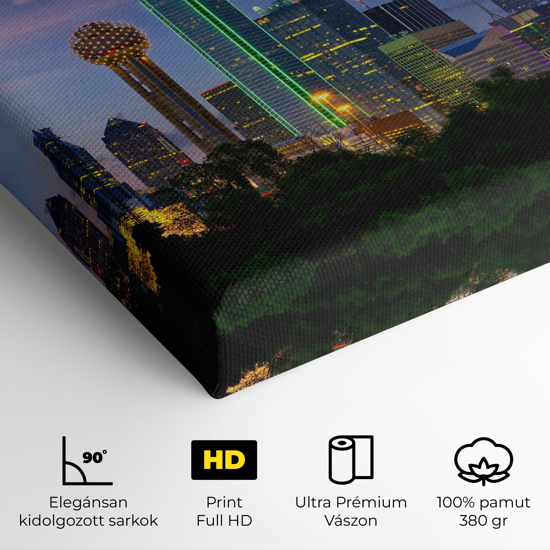 Vászonkép Dallas Dusk mockup 4