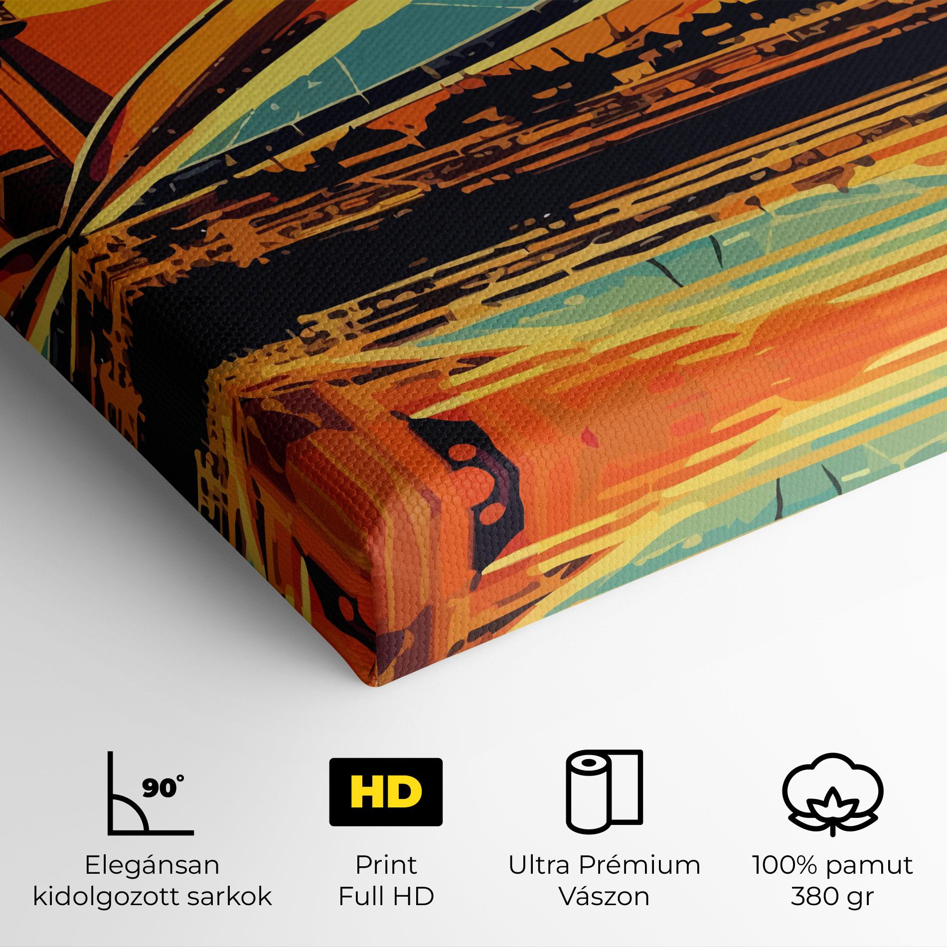 Vászonkép Montreal Skyline mockup 4