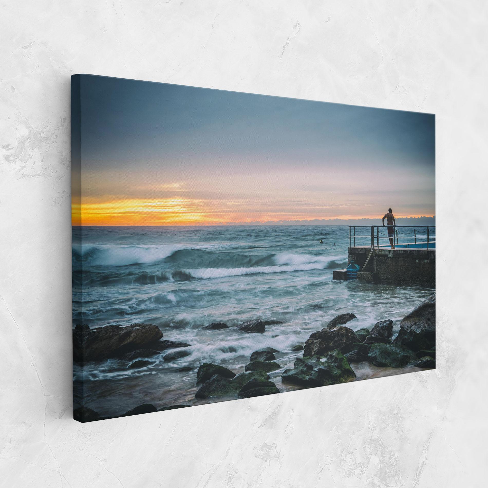 Vászonkép Bondi Beach Sunset mockup 1