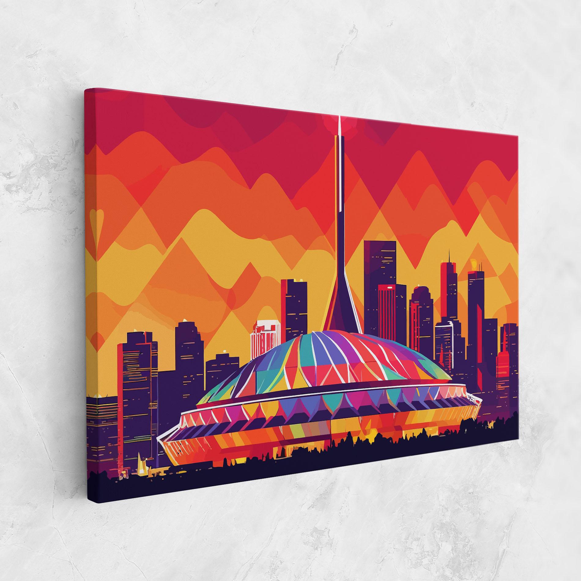 Vászonkép Olympic Stadium mockup 1