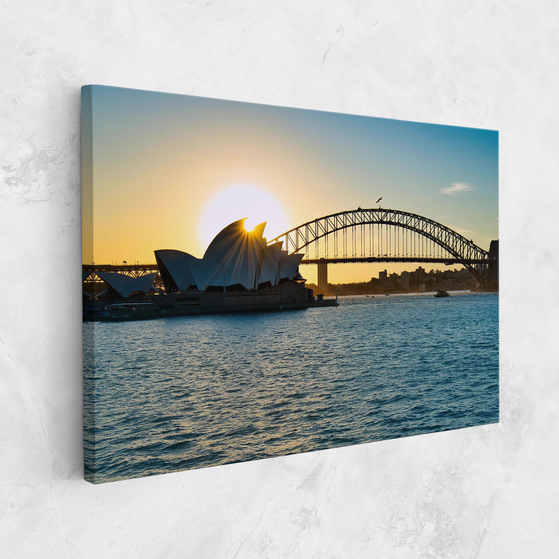 Vászonkép Sunrise Sydney mockup 1