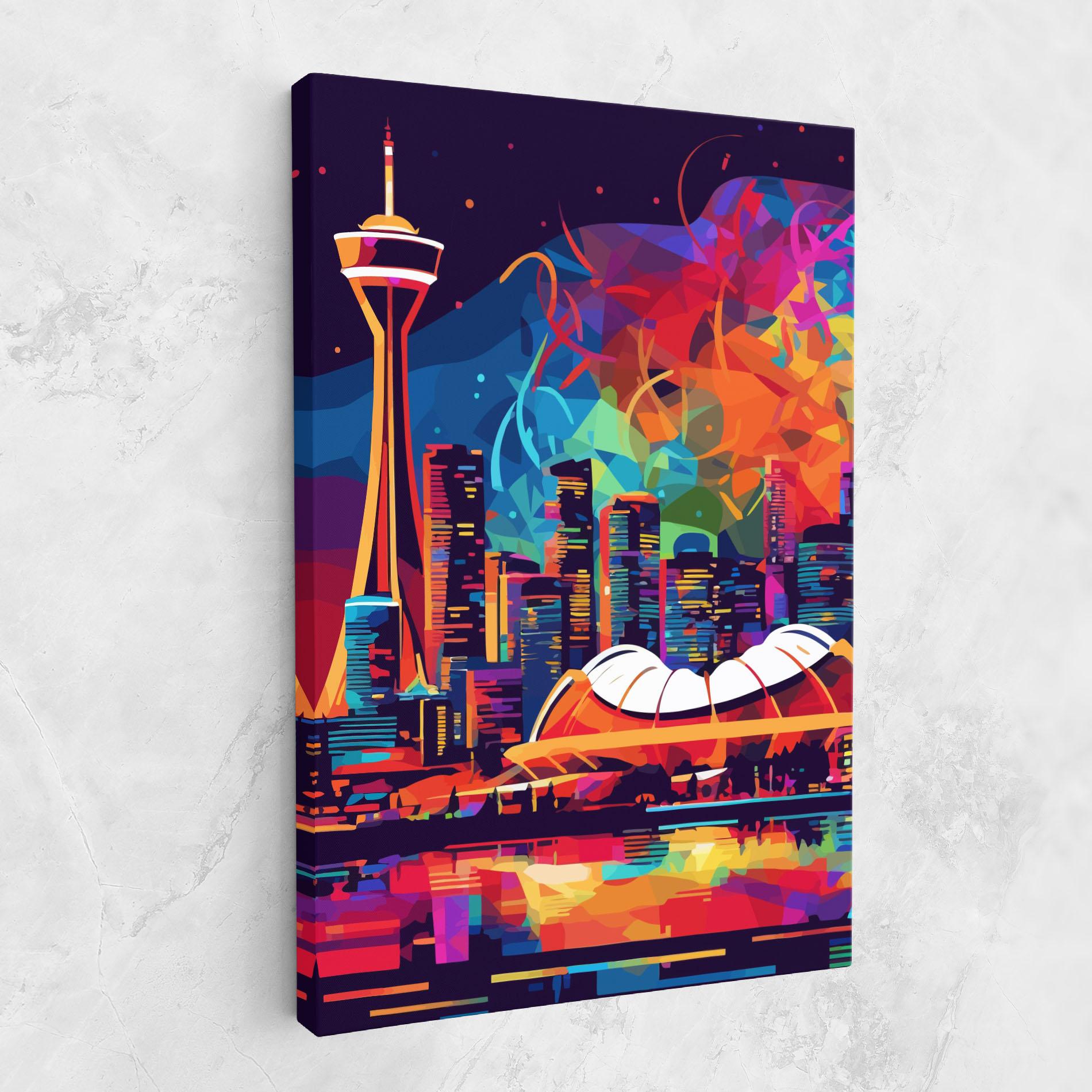 Vászonkép Olympic Stadium Art mockup 1