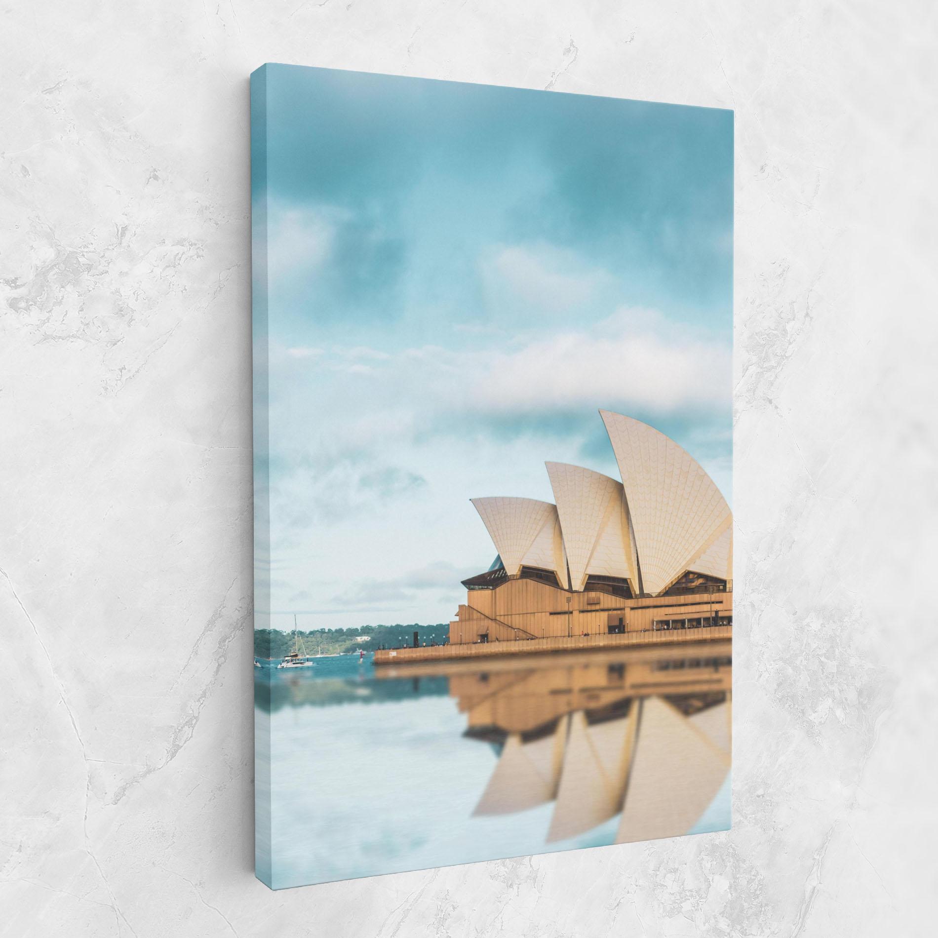 Vászonkép Sydney Water mockup 1