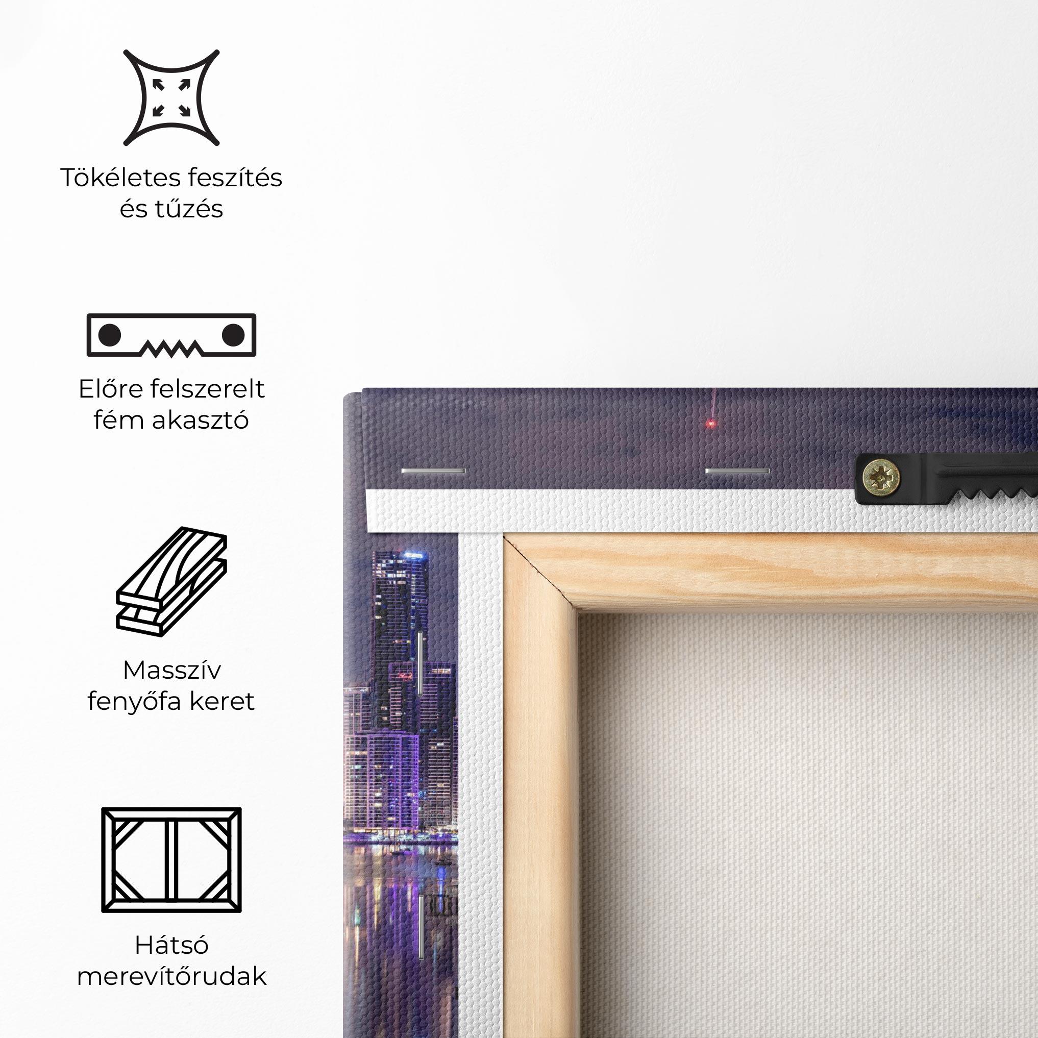 Vászonkép Brisbane Night mockup 5