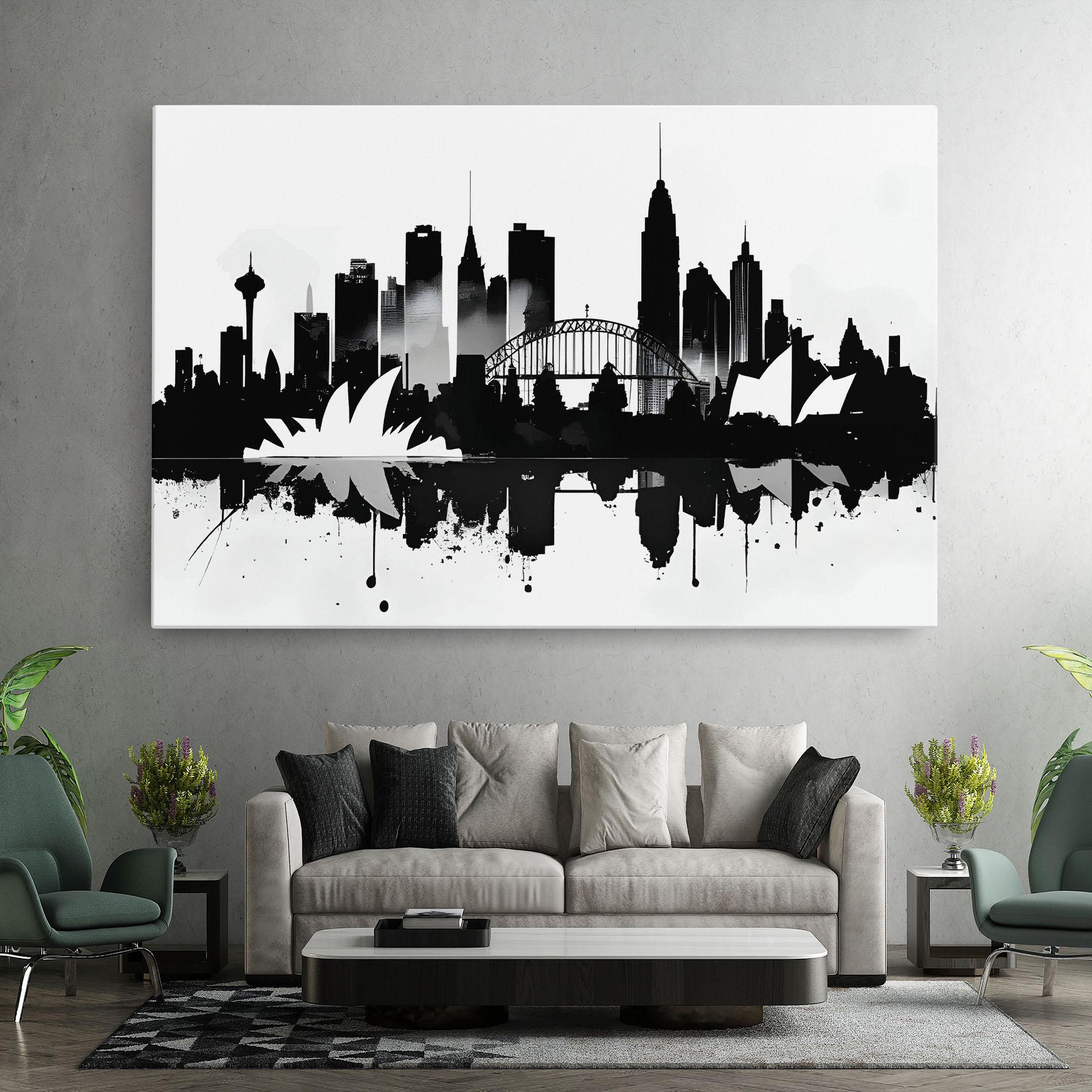 Vászonkép Opera House Art mockup 7