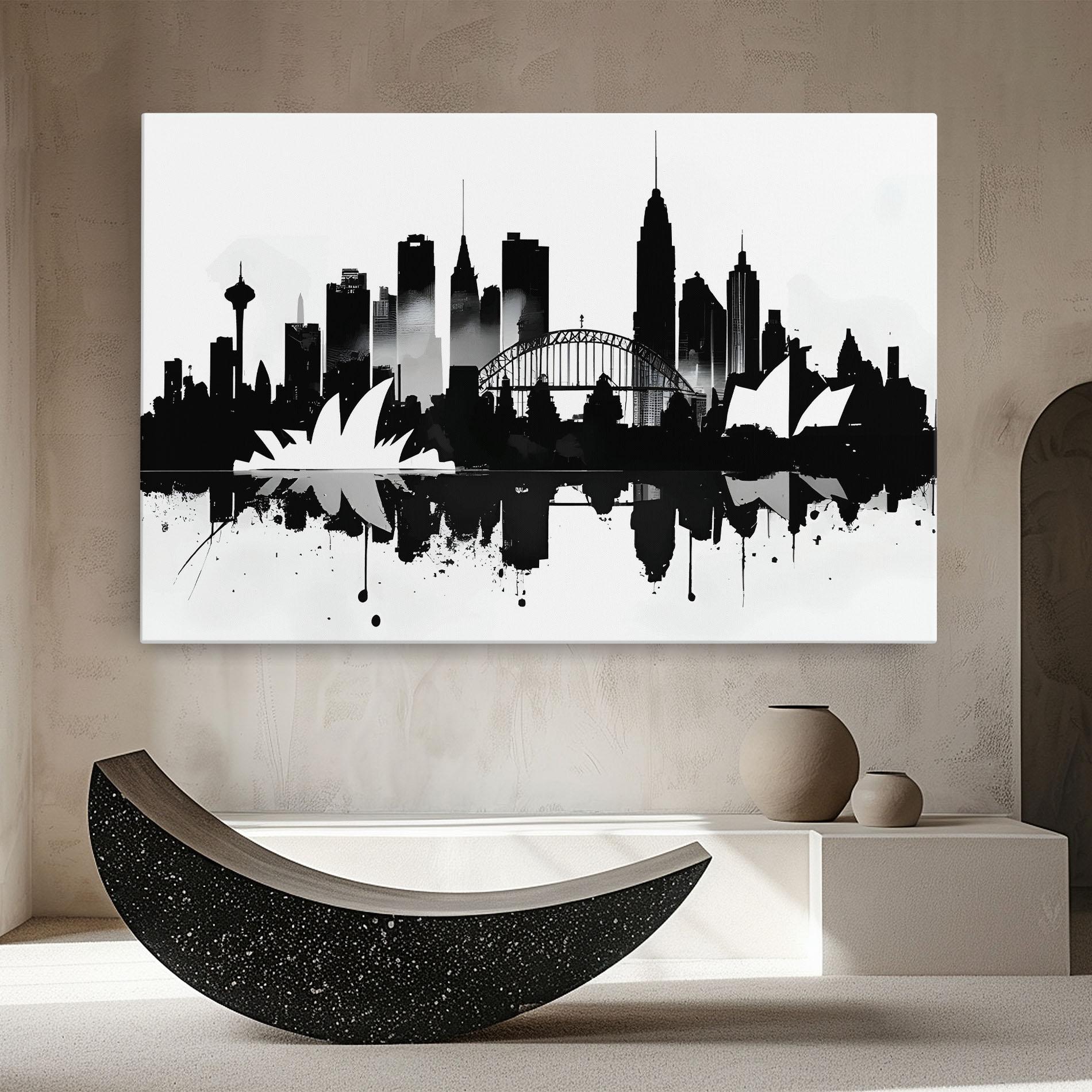 Vászonkép Opera House Art mockup 8