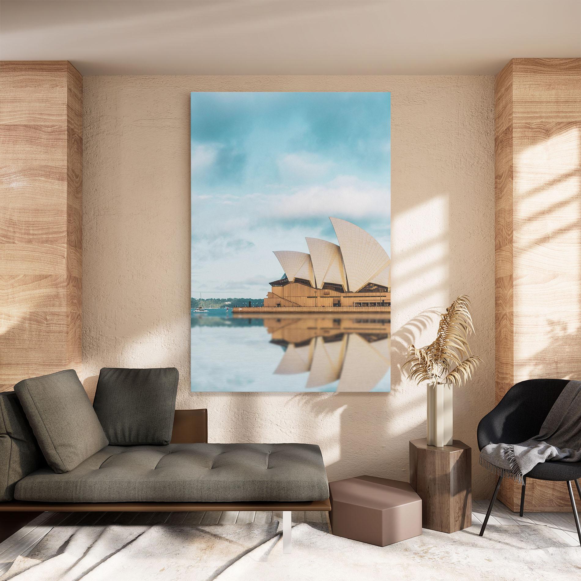 Vászonkép Sydney Water mockup 8