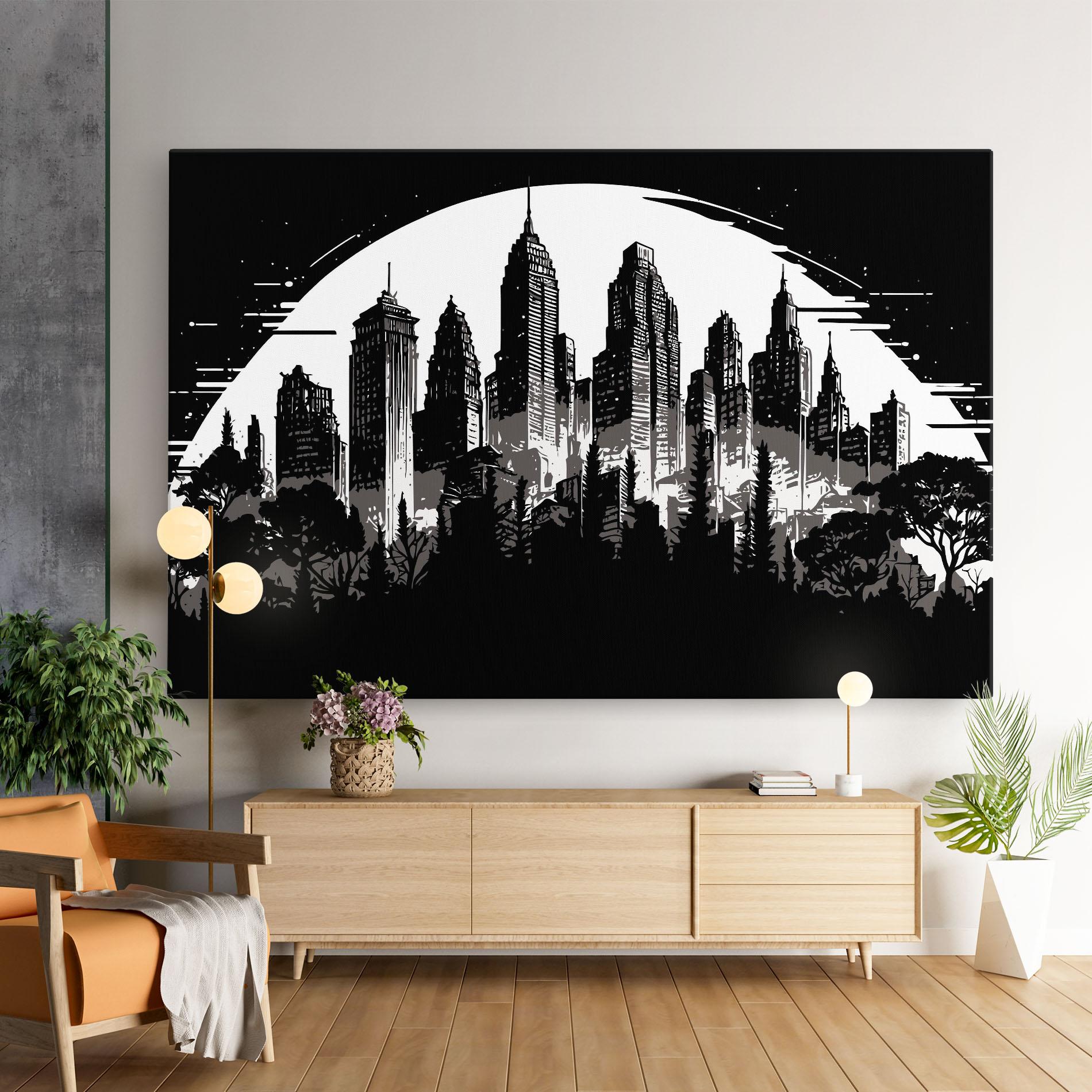 Vászonkép Australia Moon mockup 9