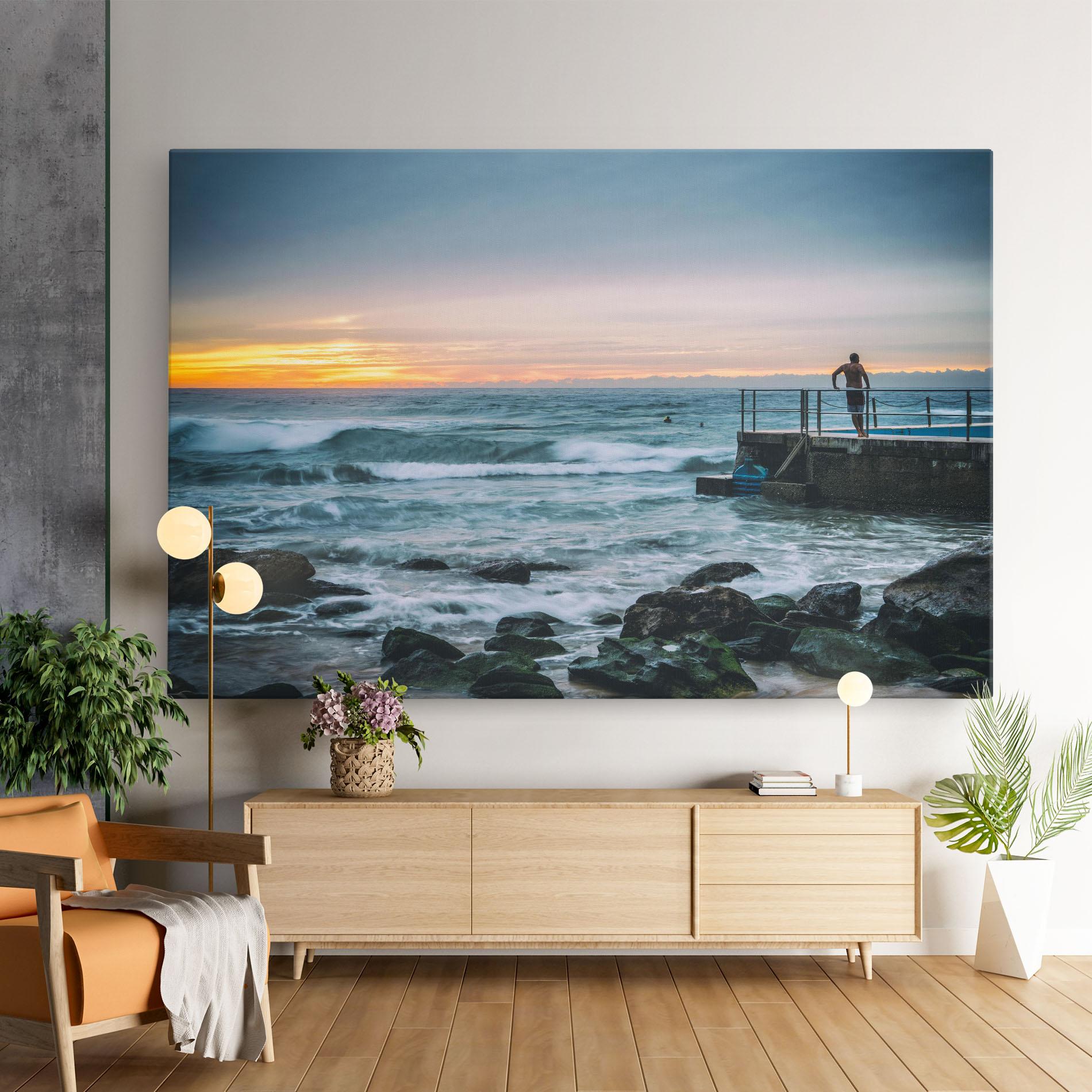 Vászonkép Bondi Beach Sunset mockup 9