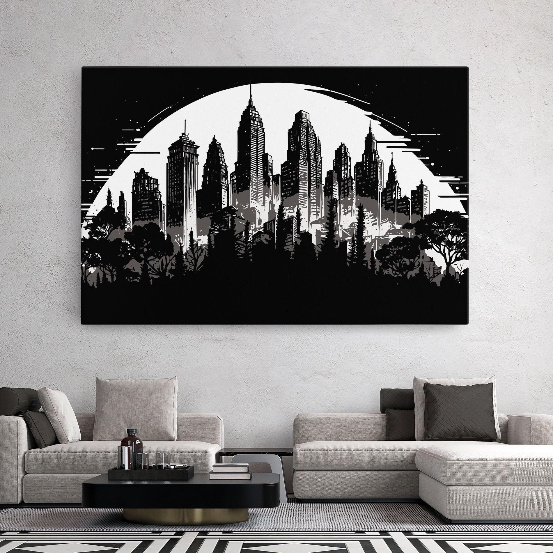 Vászonkép Australia Moon mockup 2