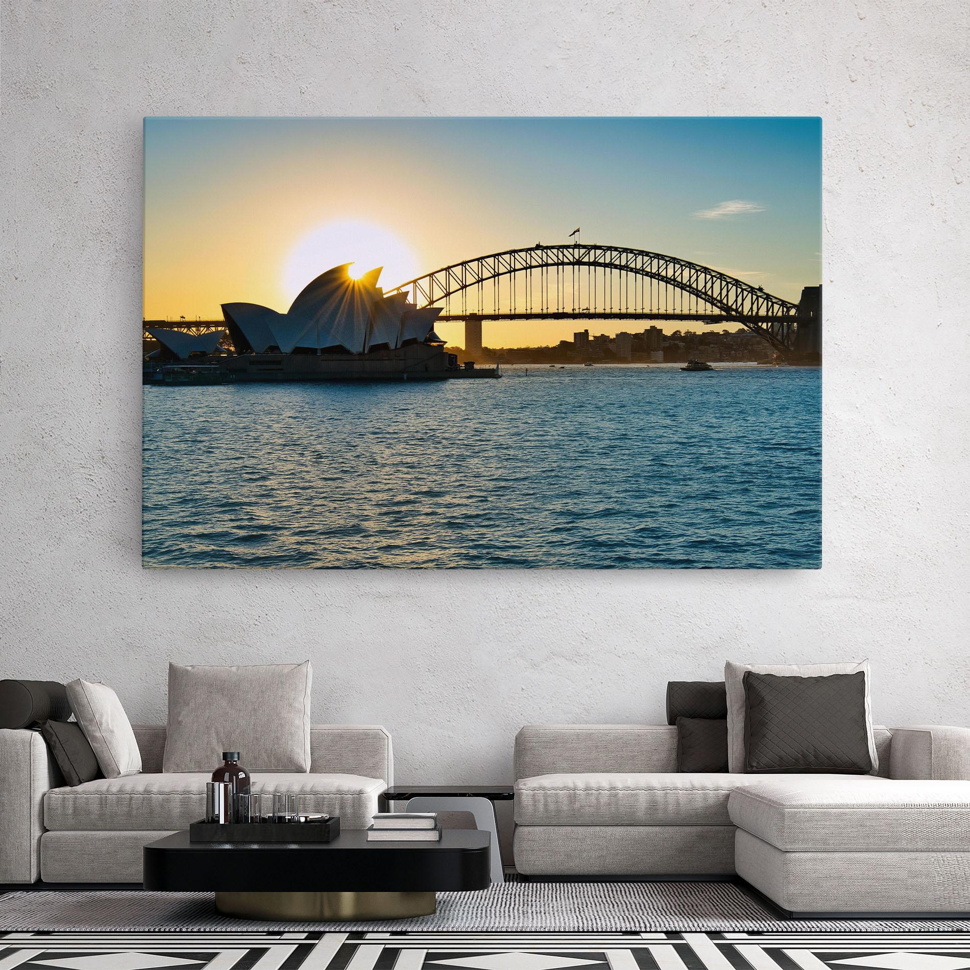 Vászonkép Sunrise Sydney mockup 2