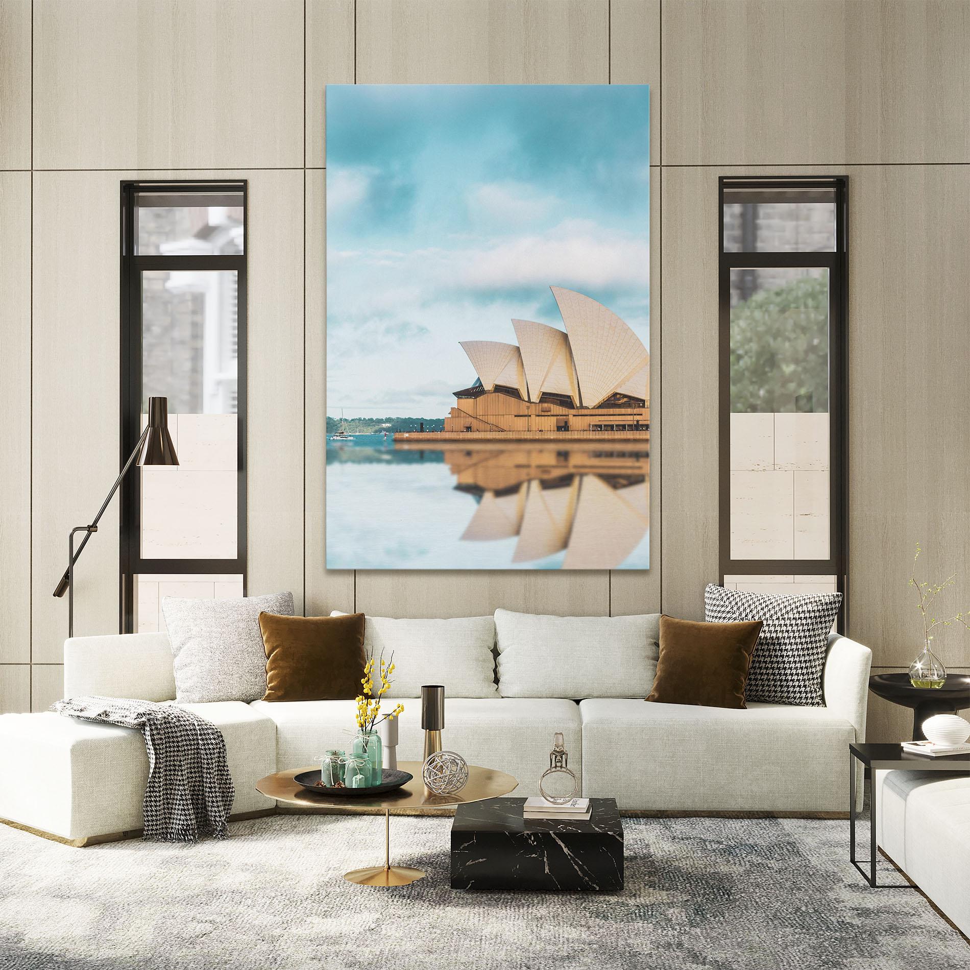 Vászonkép Sydney Water mockup 2