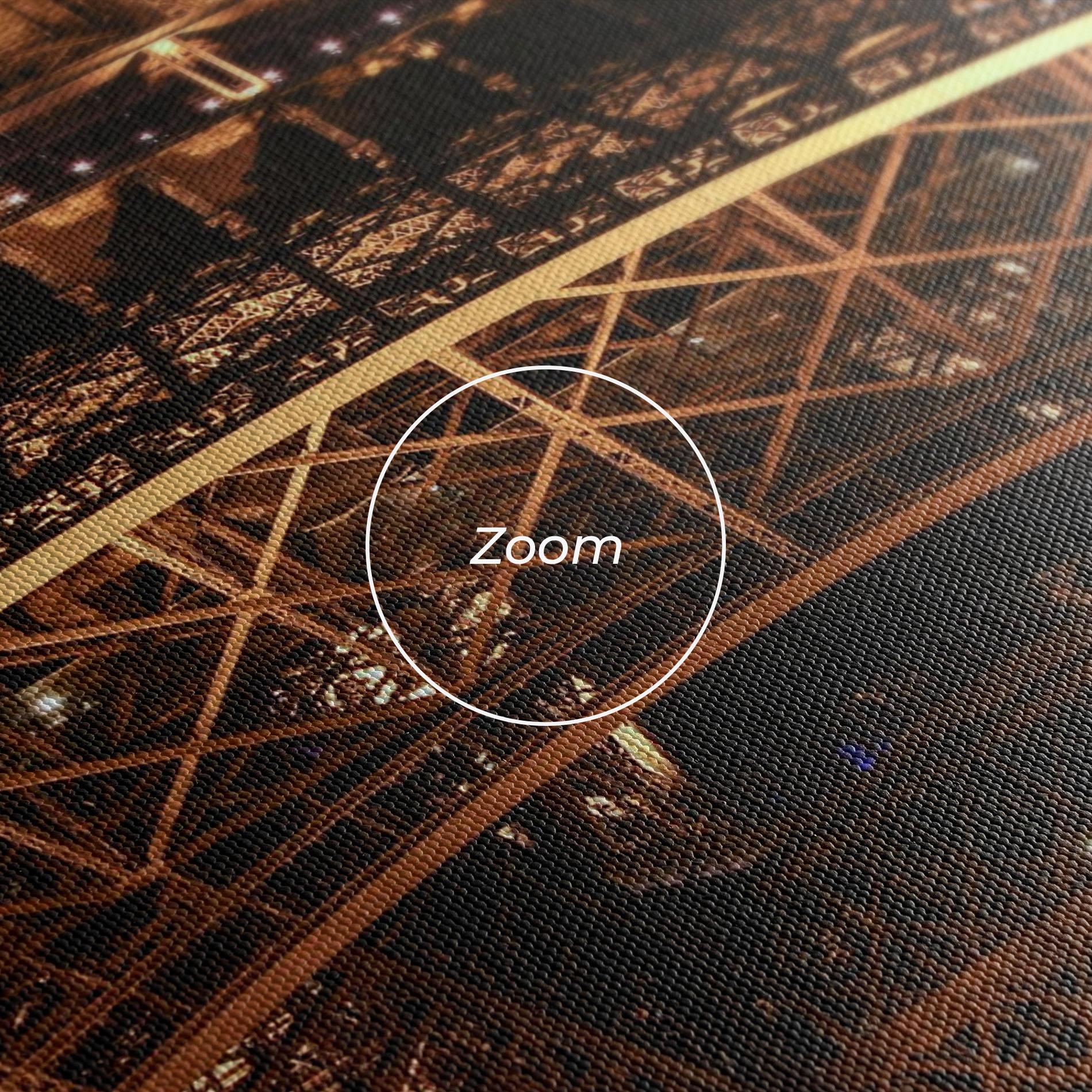 Vászonkép Eiffel Tower At Night mockup 3