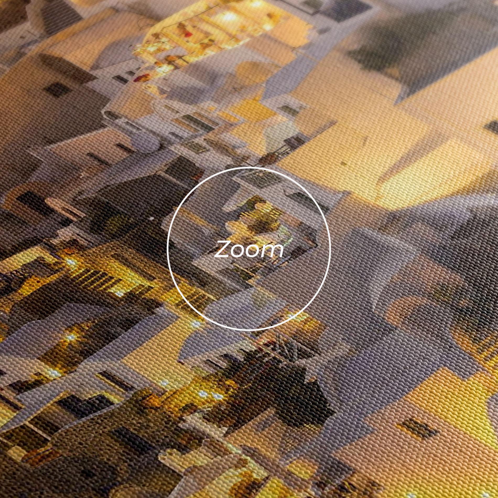 Vászonkép Santorini Greece mockup 3