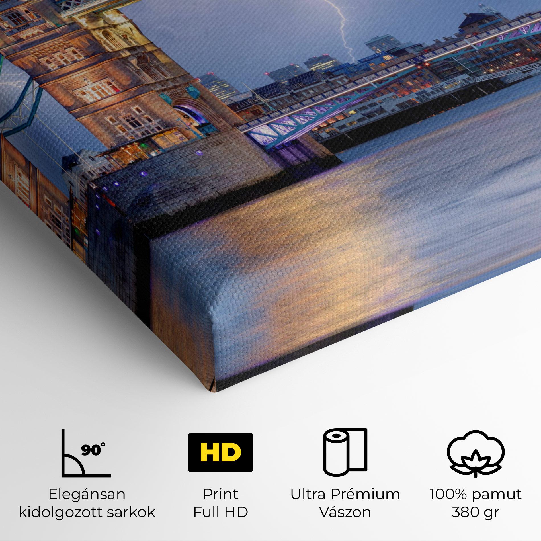 Vászonkép London Tower Bridge mockup 4