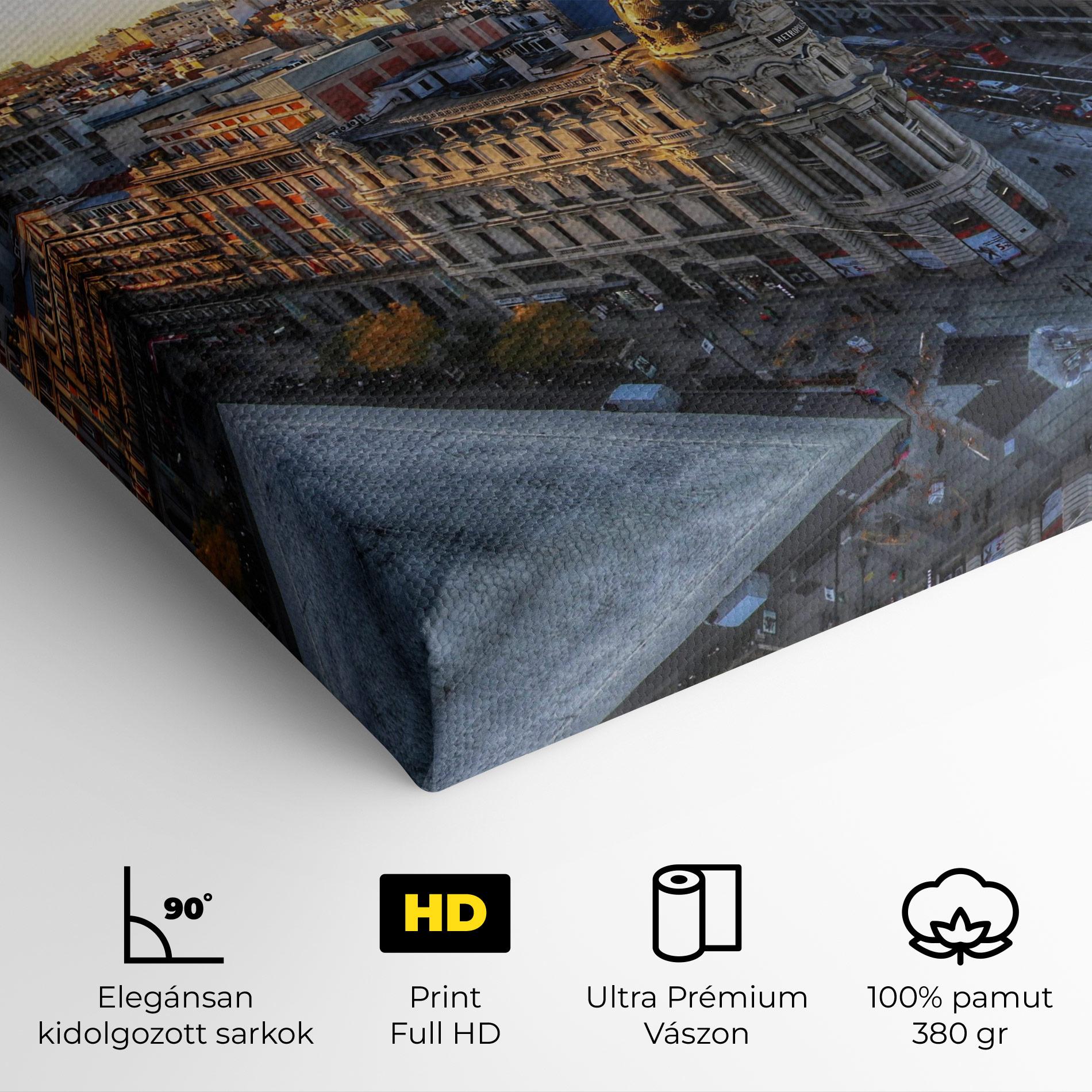 Vászonkép Madrid View mockup 4