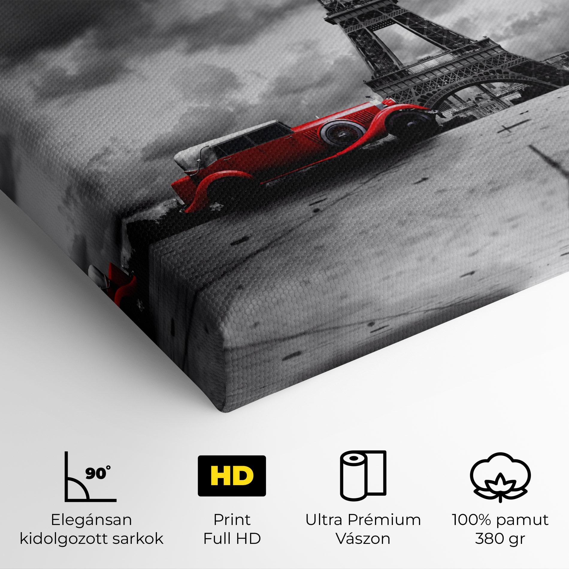 Vászonkép Vintage Paris mockup 4