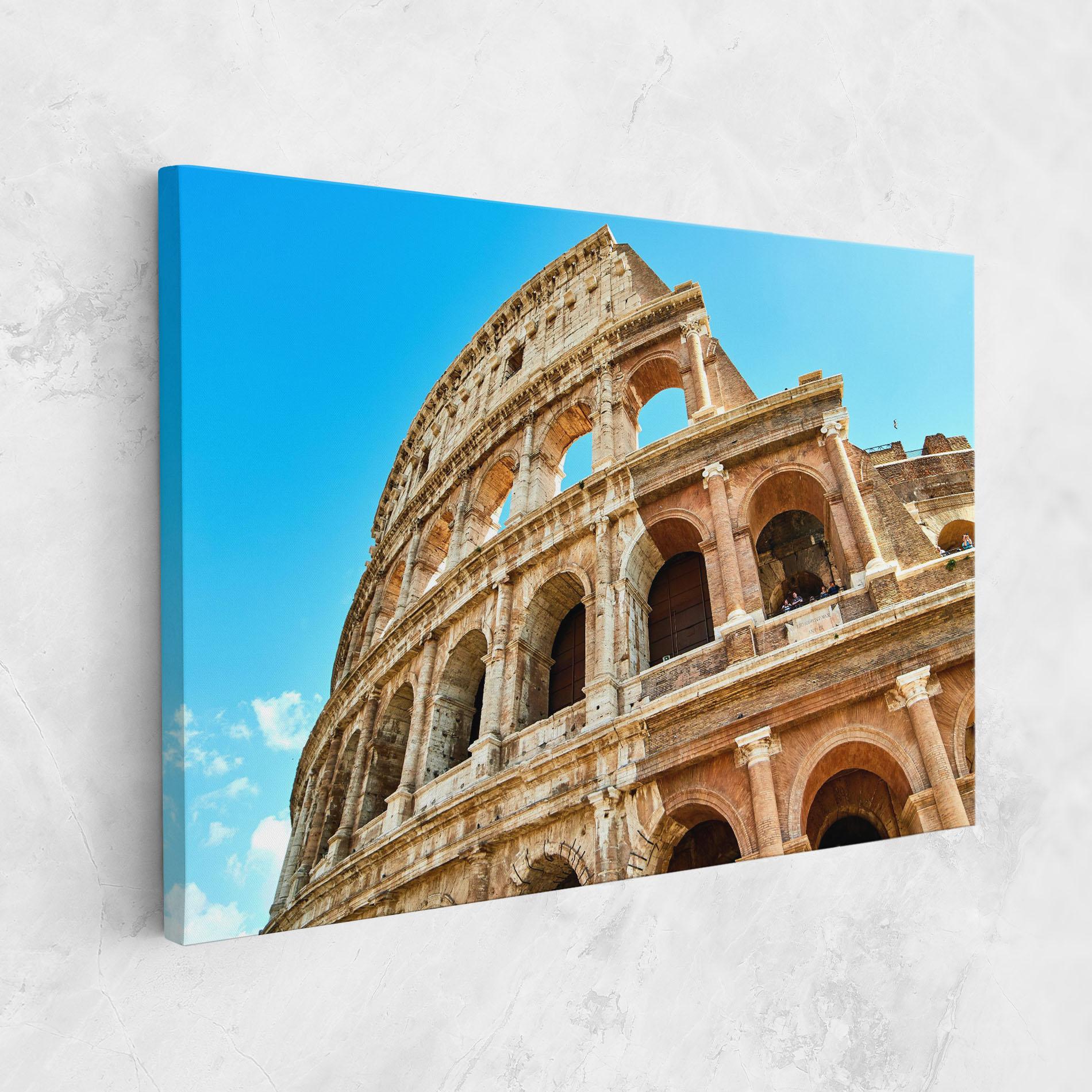 Vászonkép Close Colosseum mockup 1