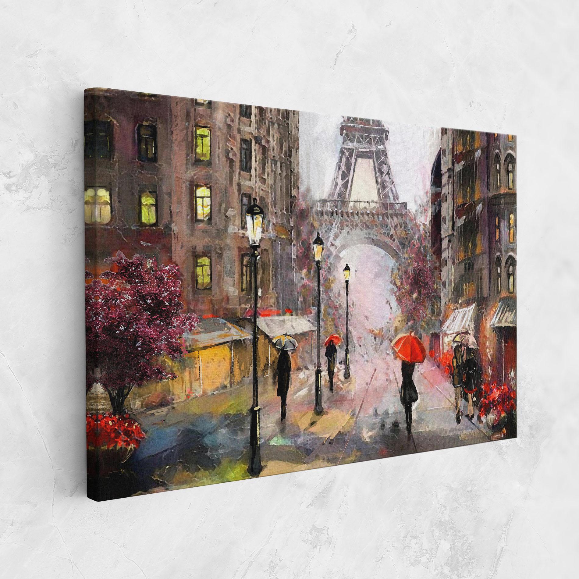 Vászonkép Paris Colours mockup 1