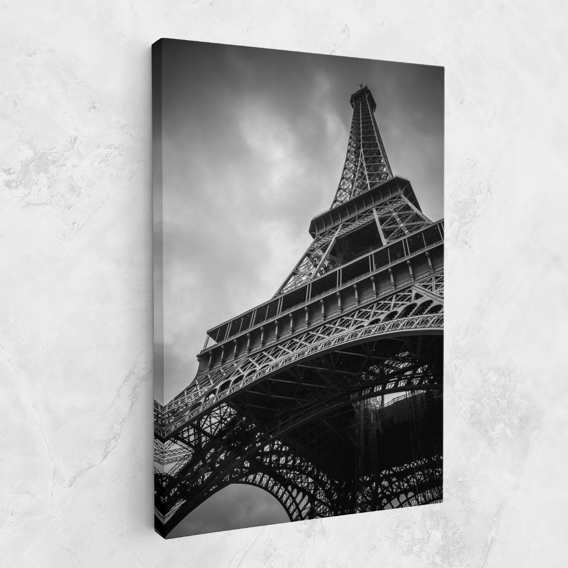 Vászonkép Eiffel Grey Tower mockup 1