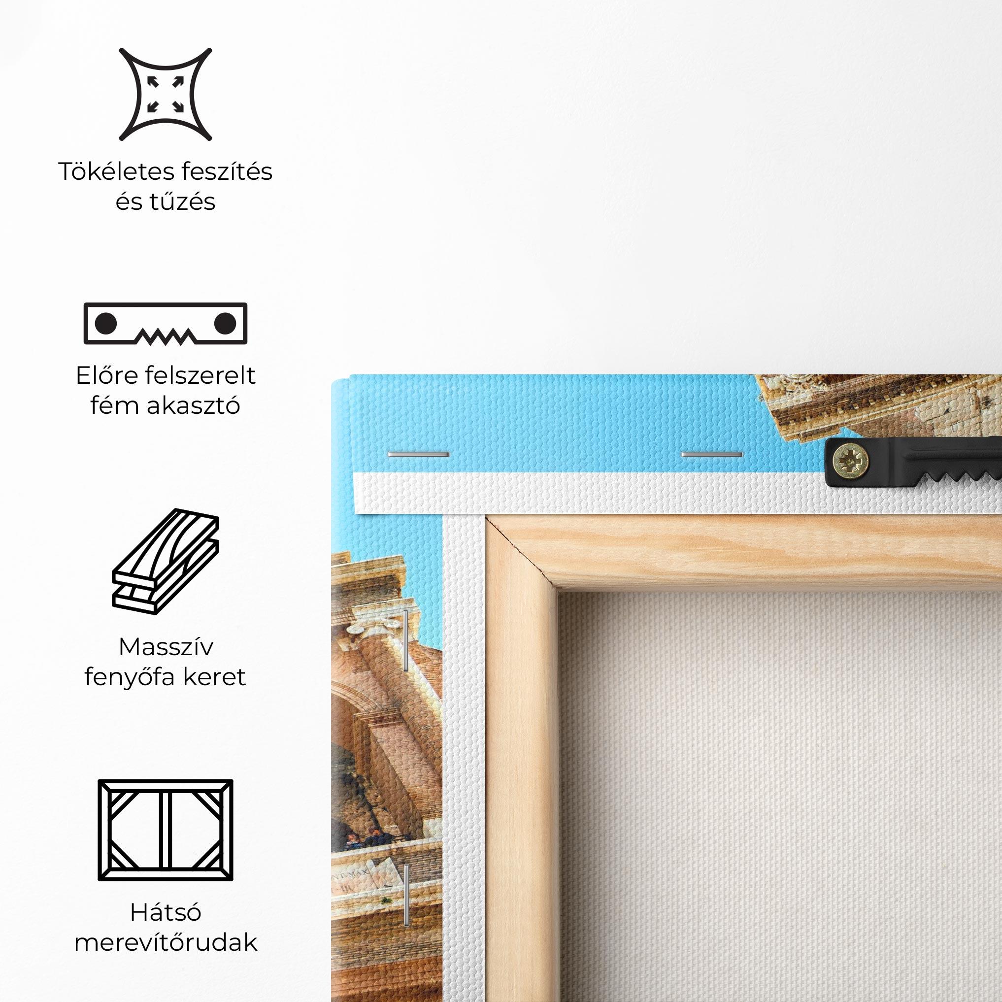 Vászonkép Close Colosseum mockup 5