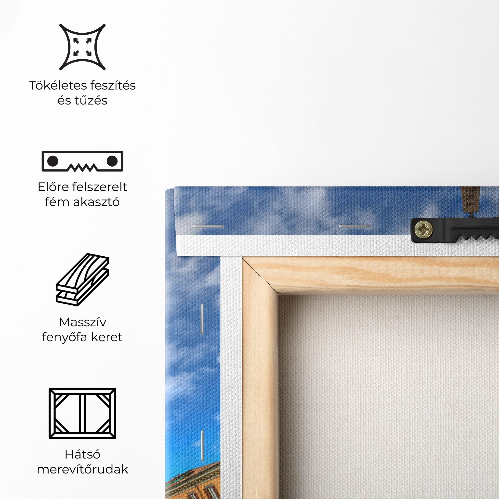 Vászonkép Piazza Navona Italy mockup 5