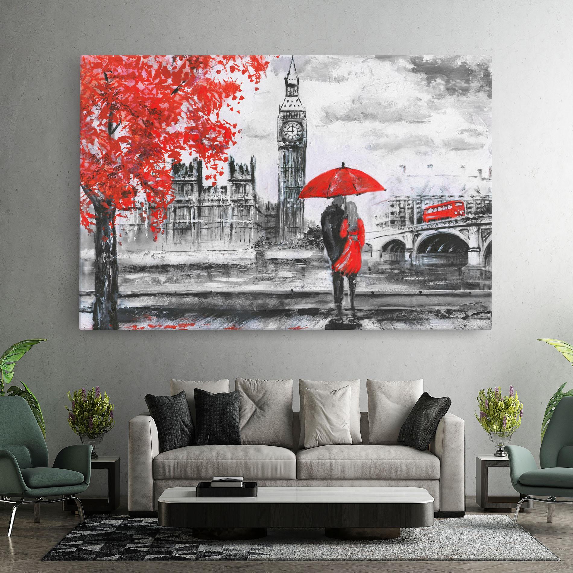 Vászonkép London Love mockup 7