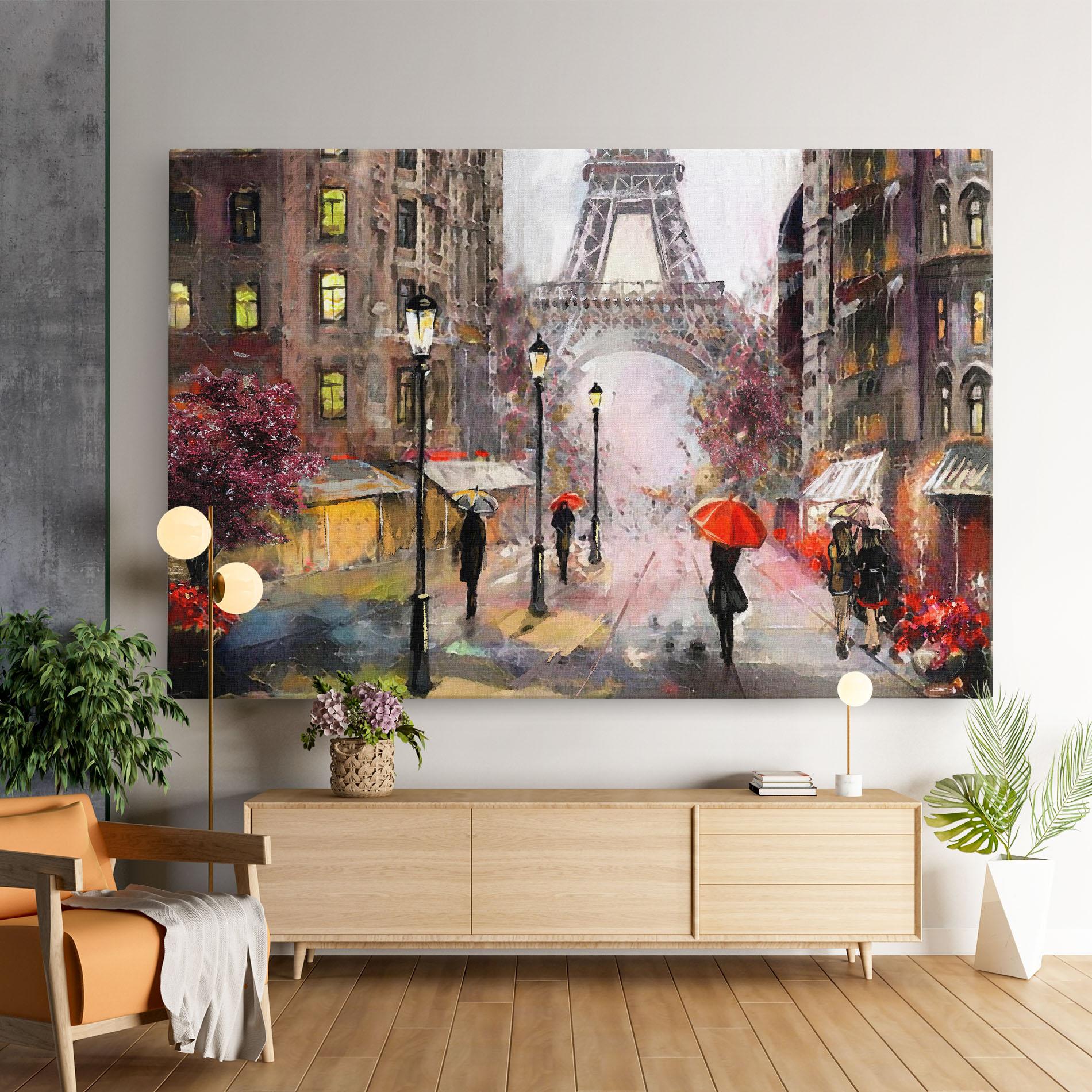 Vászonkép Paris Colours mockup 9