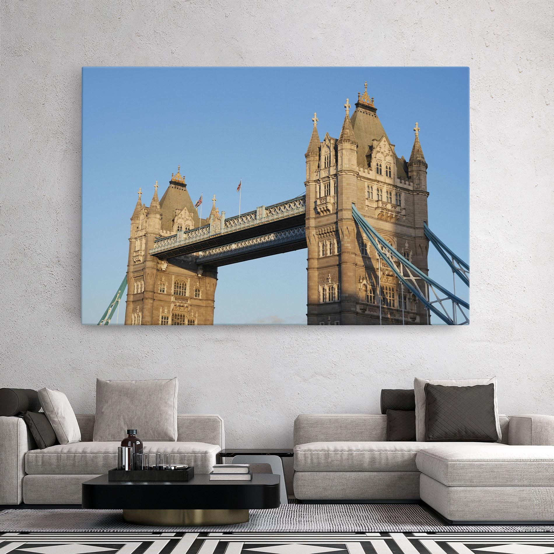 Vászonkép London Bridge View mockup 2