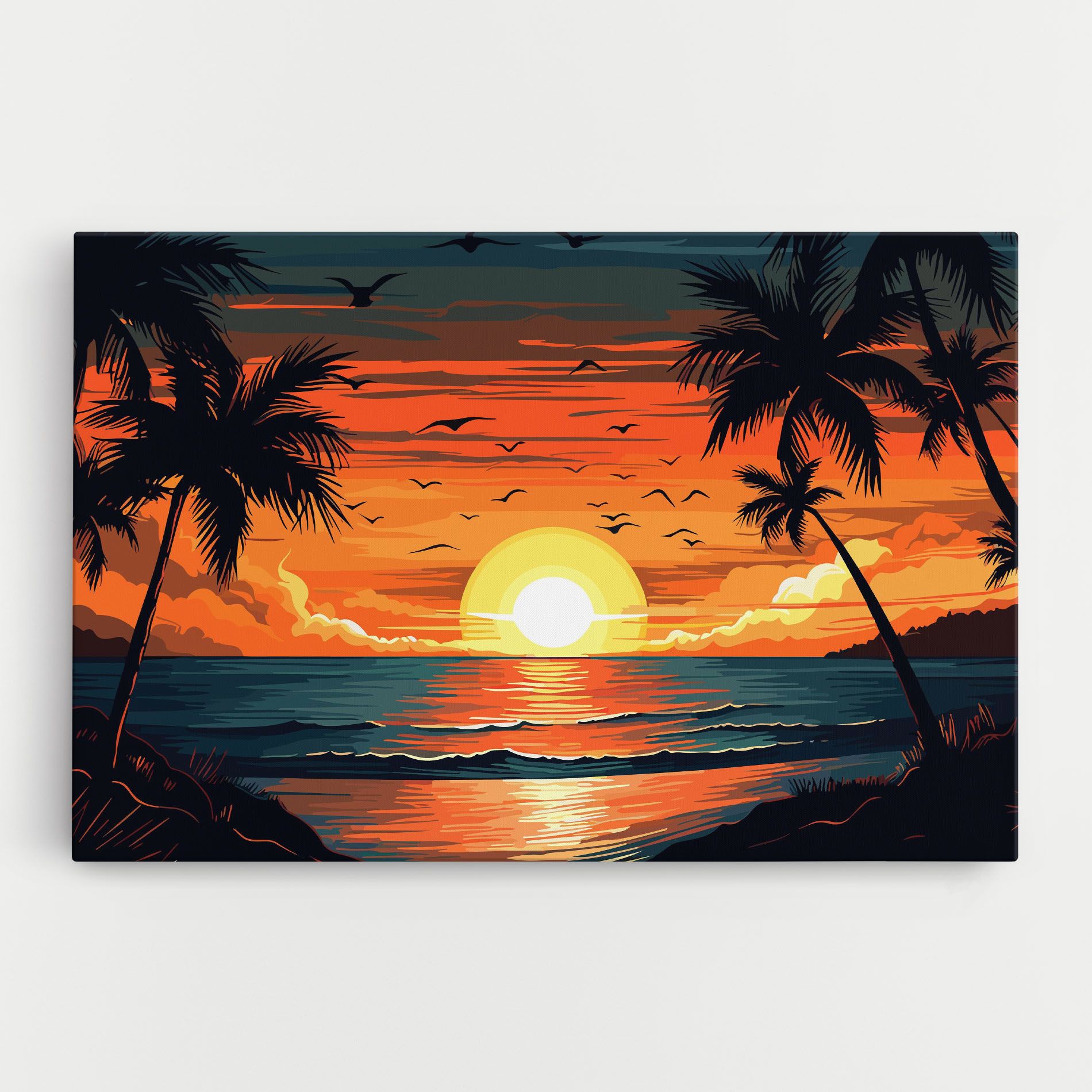 Amazing Sunset View mockup 0