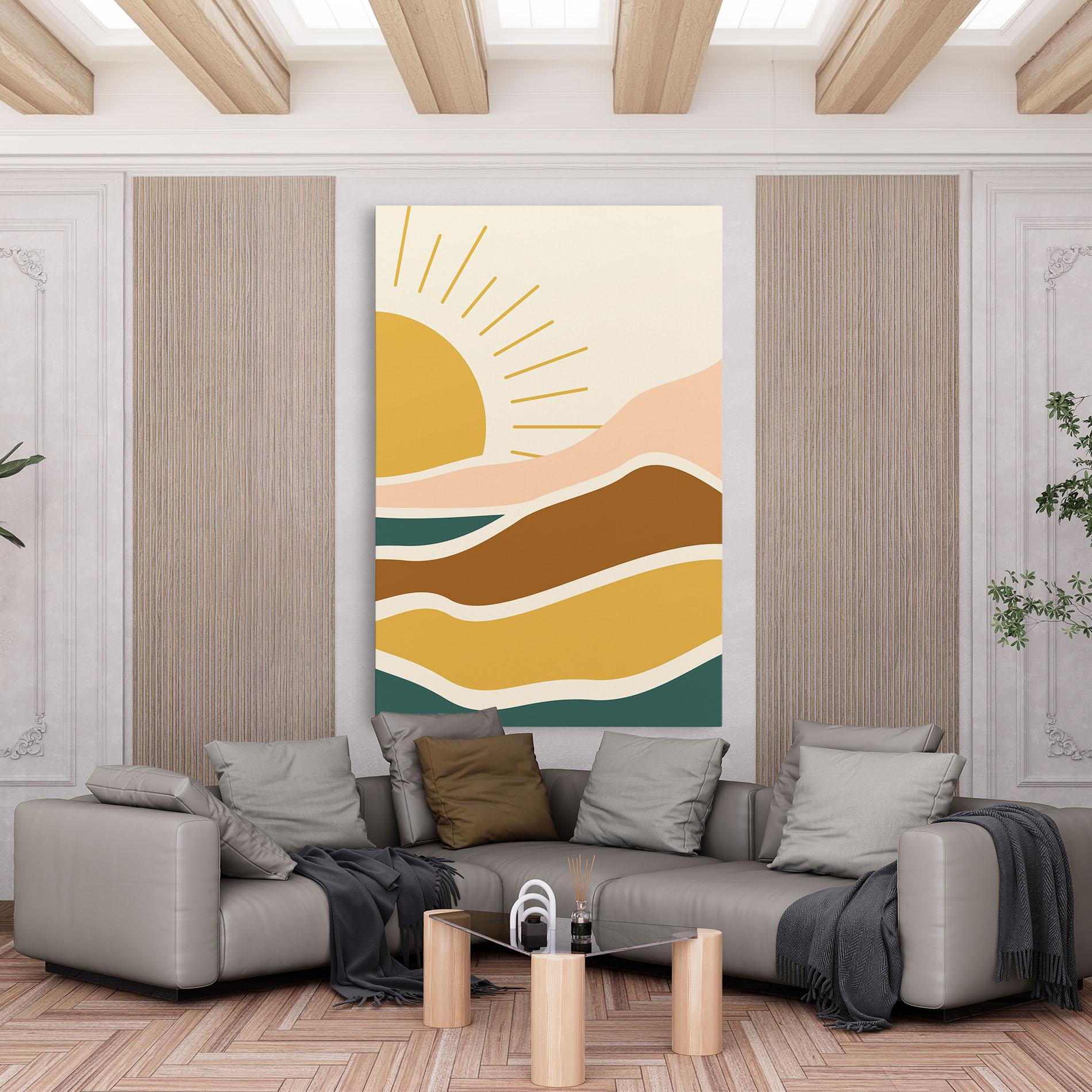 Vászonkép Sunset Connection 02 mockup 6