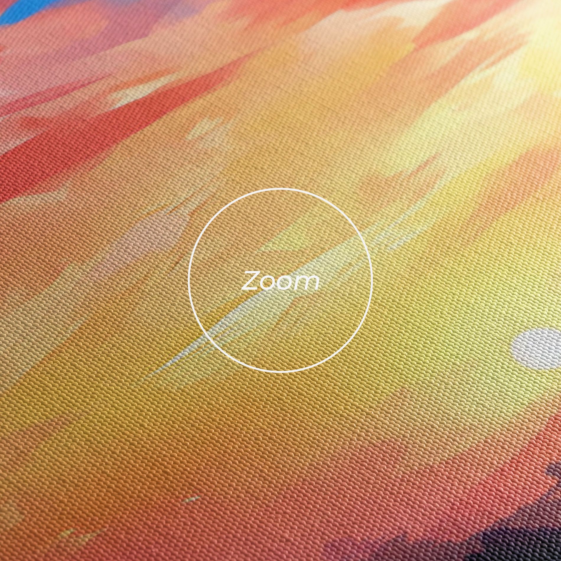 Colorful Sunset Mountains mockup 3