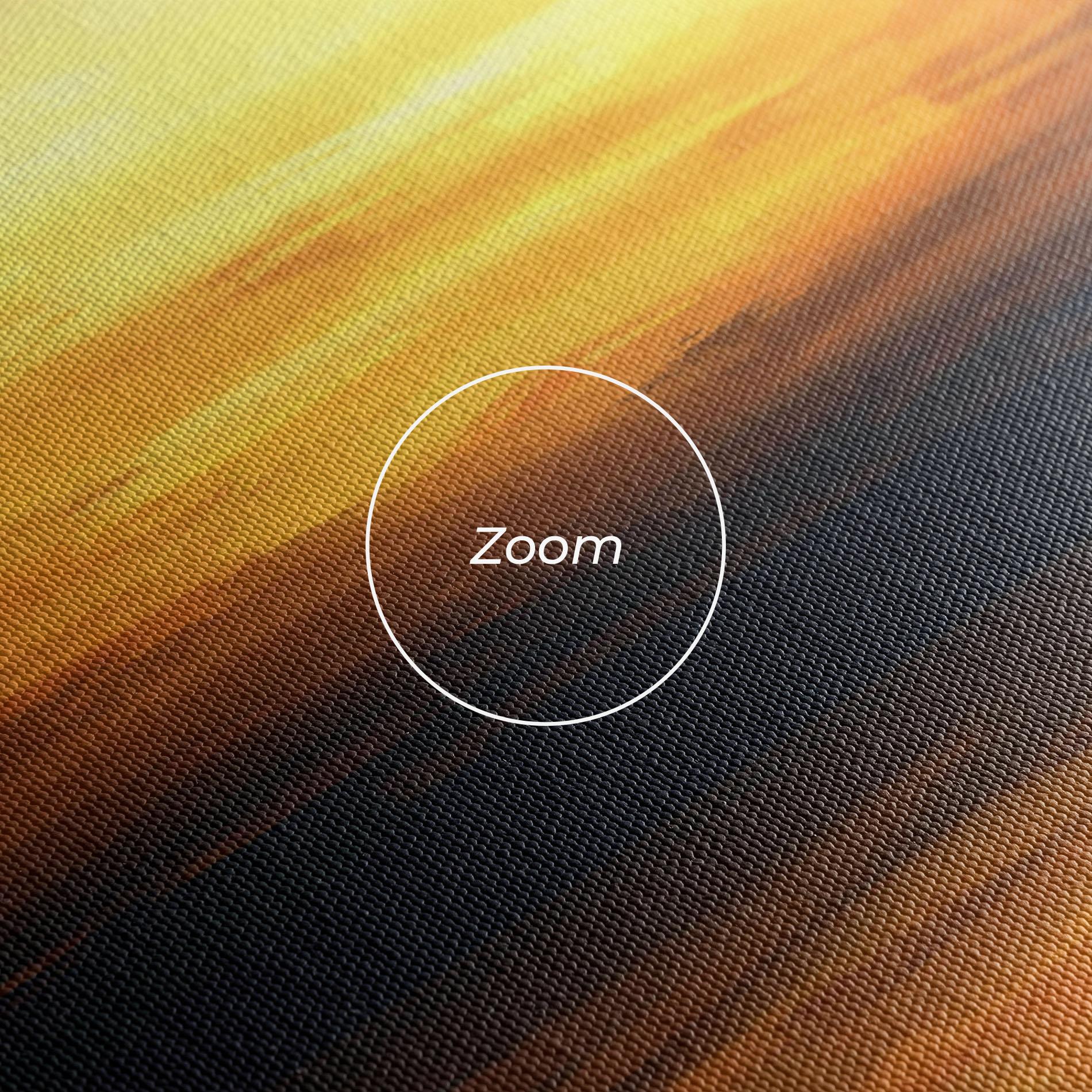 Vászonkép Sunset Oil Paint mockup 3