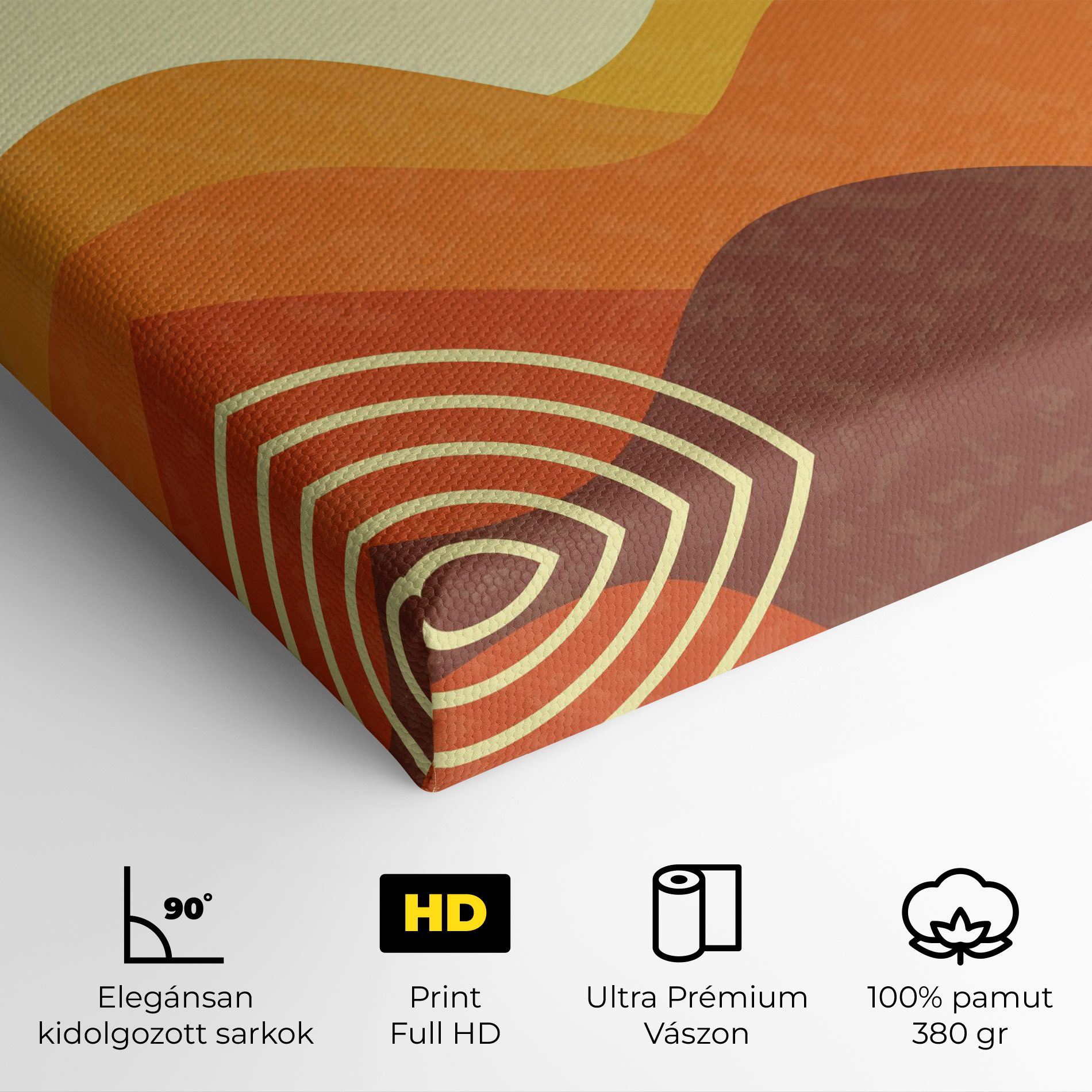 Minimalist Sunset Art mockup 4