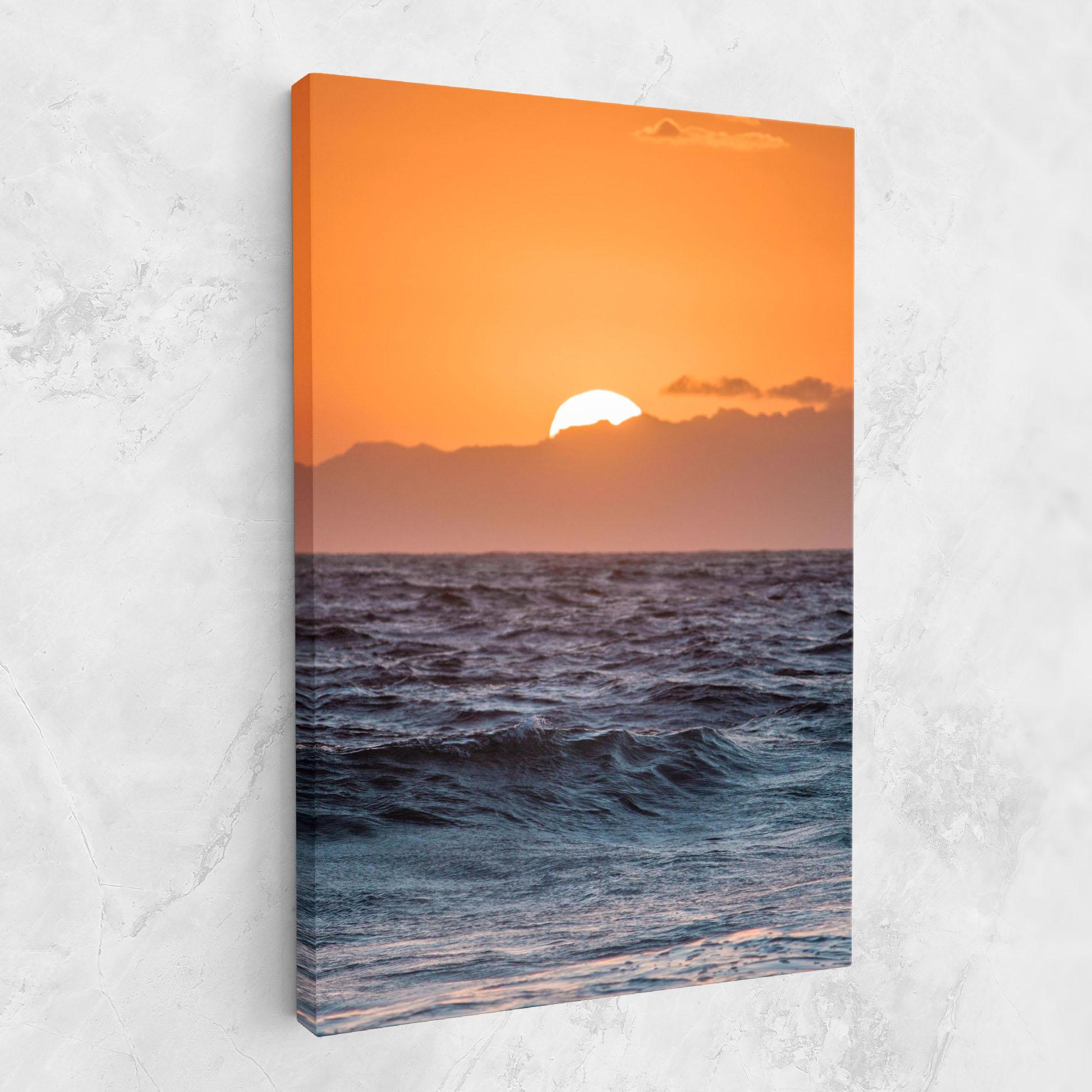 Vászonkép Morning Waves mockup 1