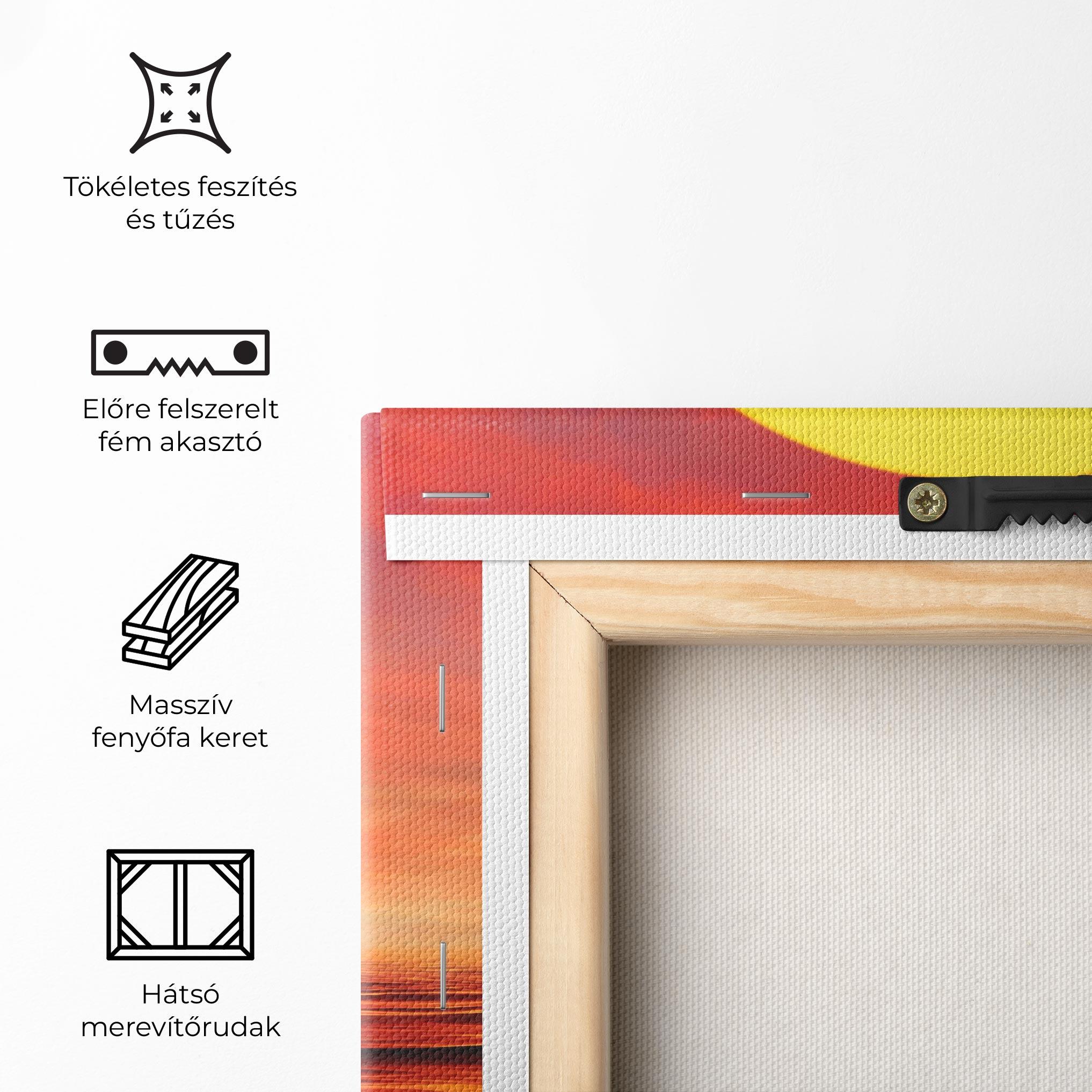 Vászonkép Clouds Reflection Sky mockup 5