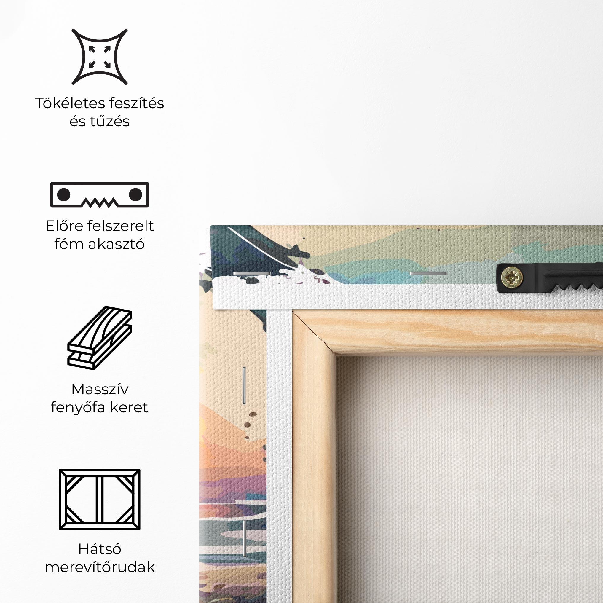 Vászonkép Sunrise Art mockup 5