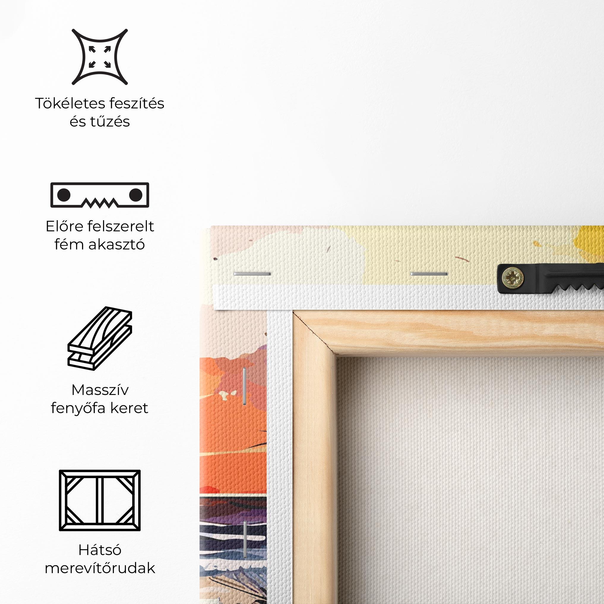 Vászonkép Sunset Art View mockup 5