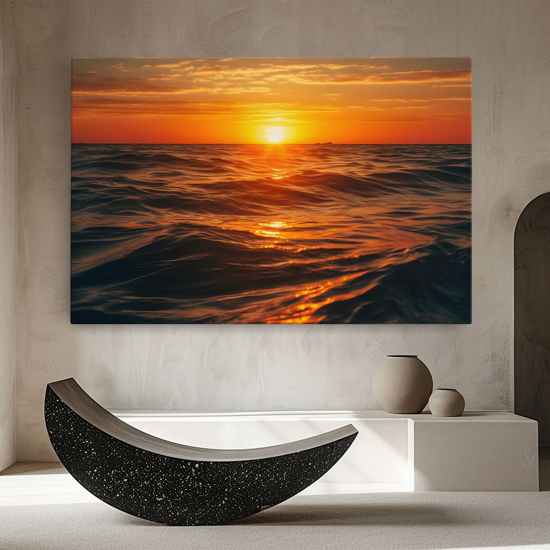 Waves During Sunset mockup 8