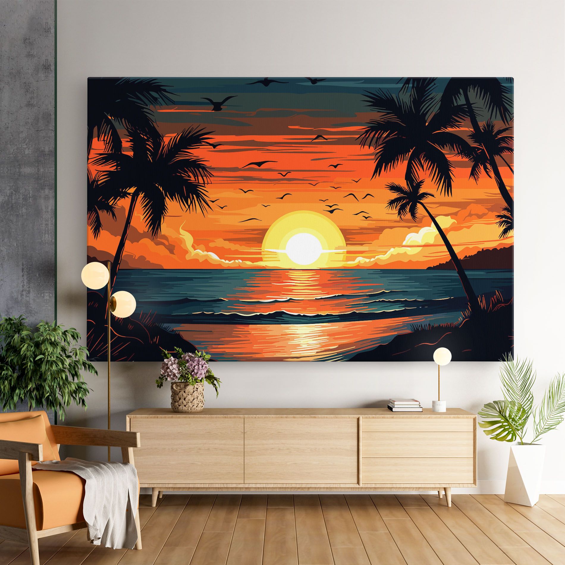 Amazing Sunset View mockup 9