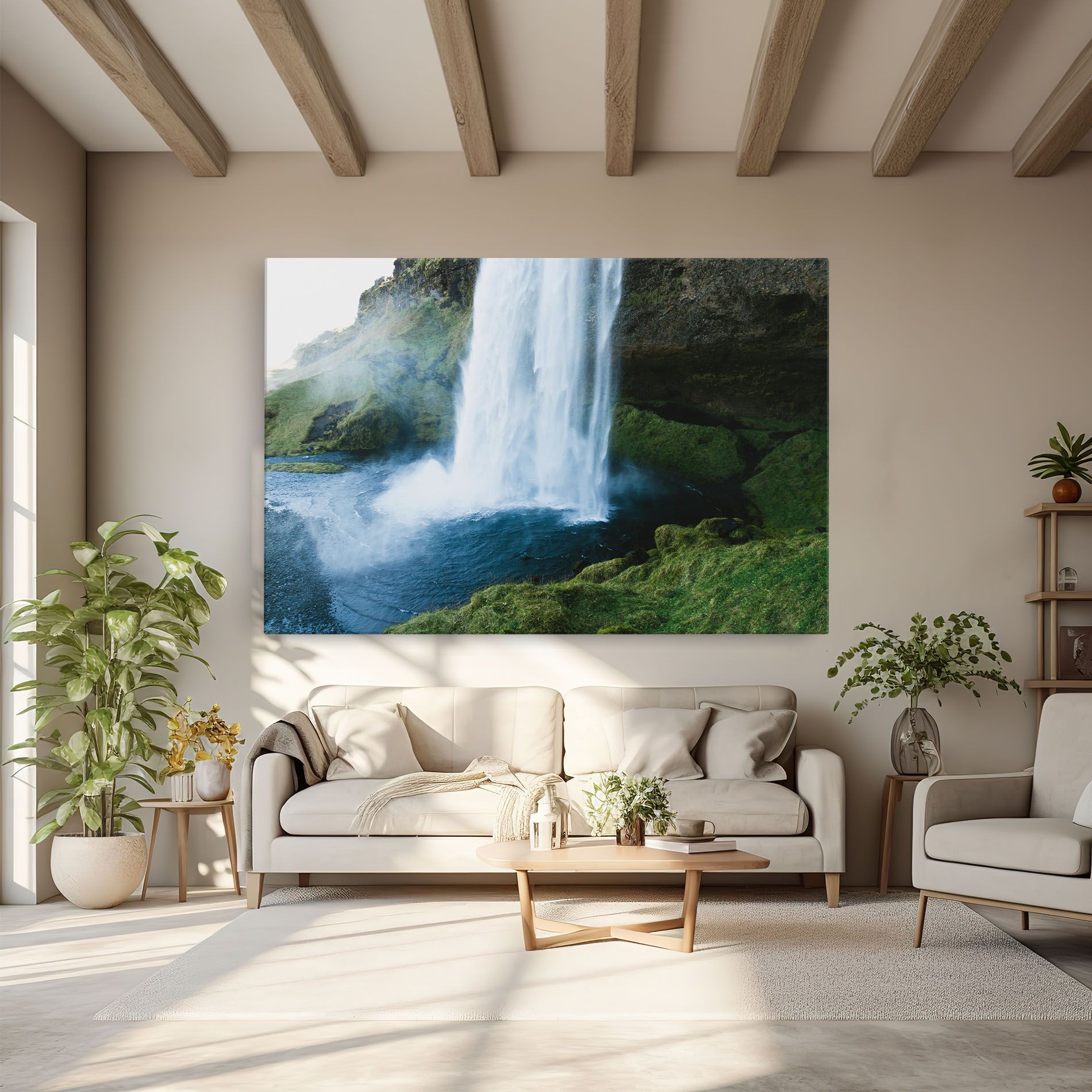 Majestic Waterfall mockup 6