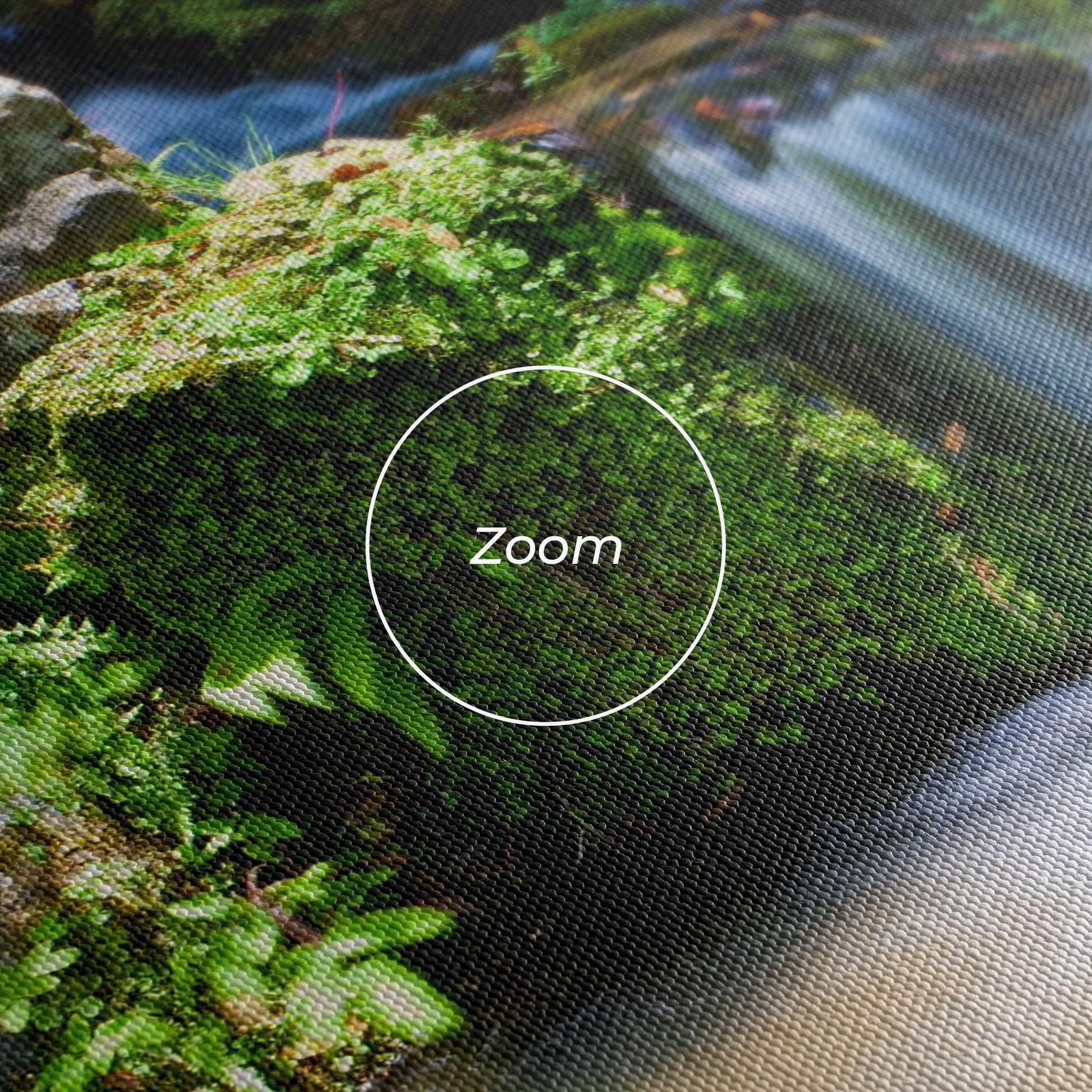 Vászonkép Jungle View Waterfall mockup 3