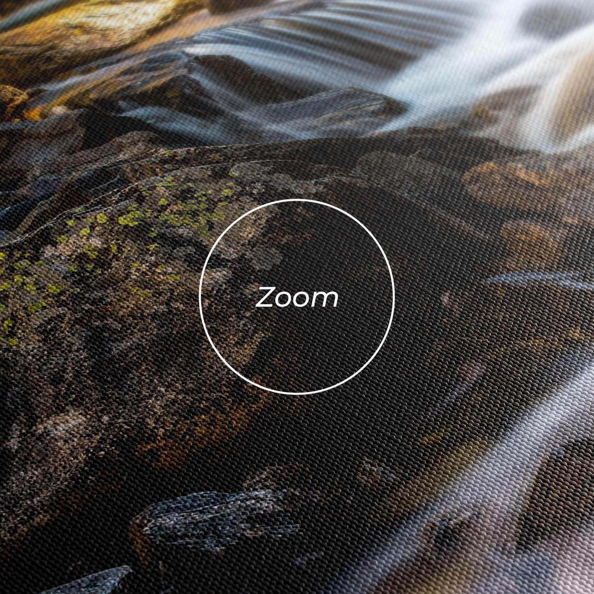 Vászonkép Nature Rocks Waterfall mockup 3