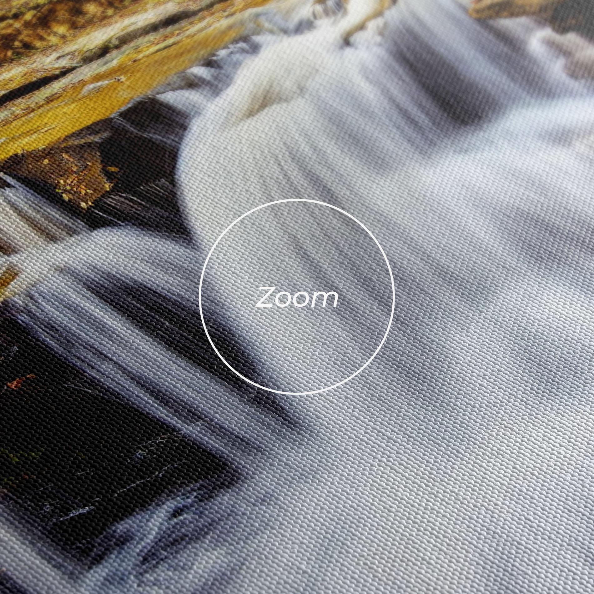 Vászonkép Pretty Autumn Waterfall mockup 3