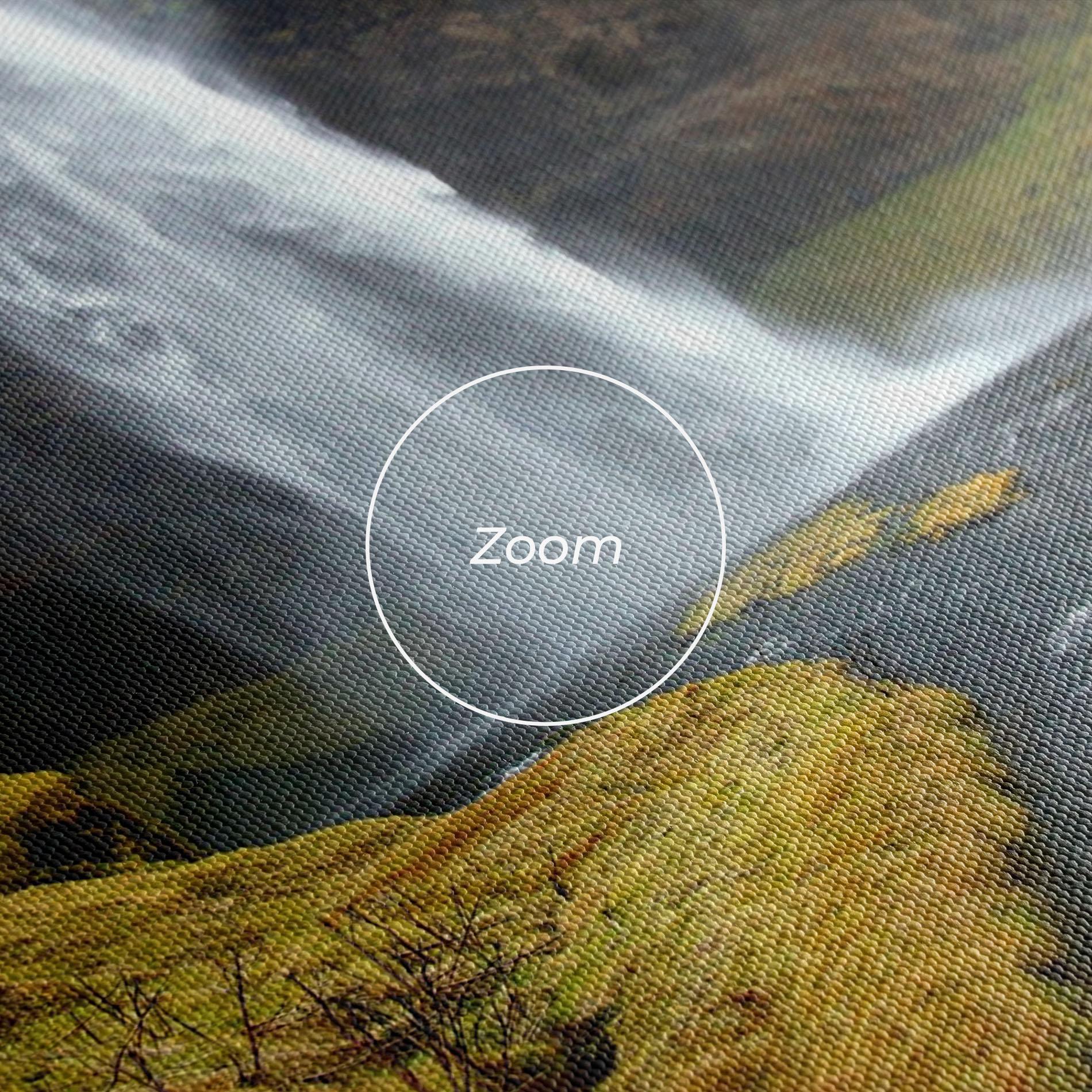 Vászonkép Yellow Grass Waterfall mockup 3