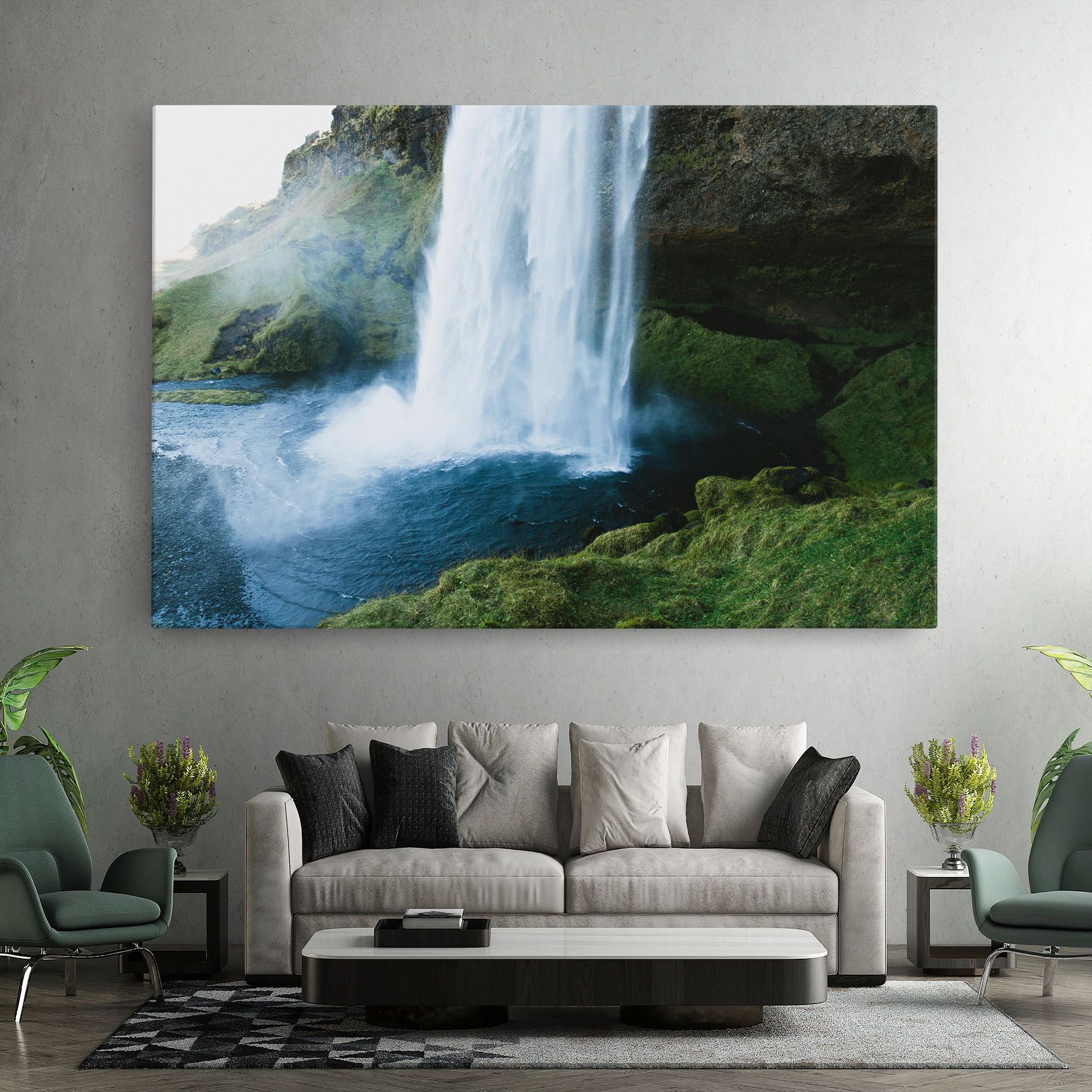 Majestic Waterfall mockup 7